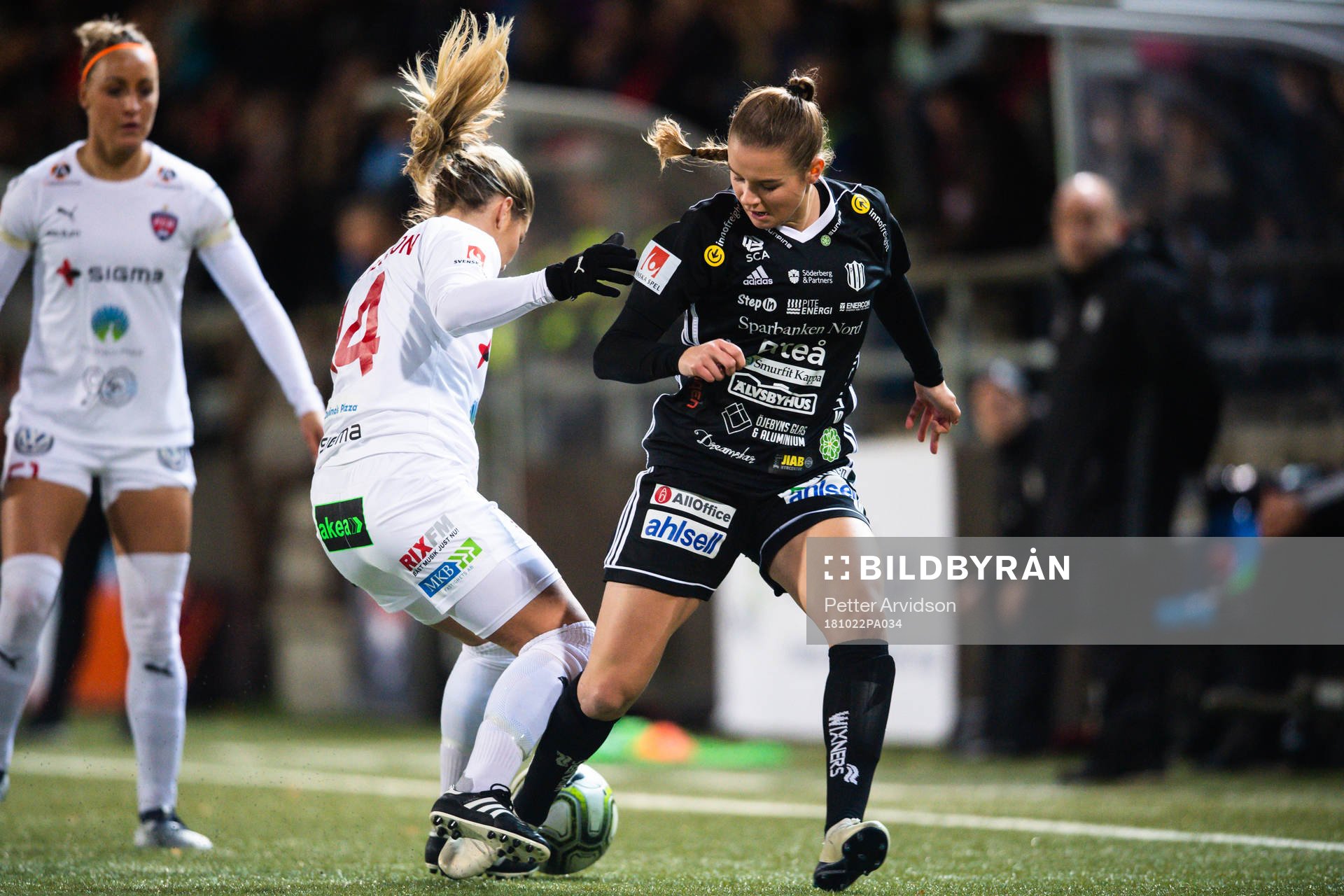 Rosengårds Hanna Folkesson och Piteås Andrea Norheim