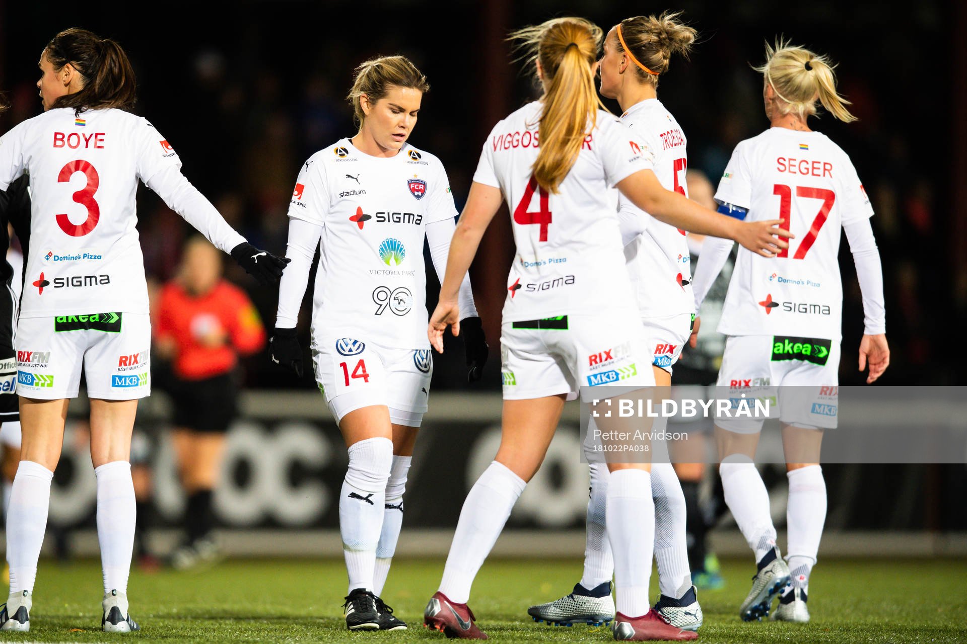 Rosengårds Hanna Folkesson deppar