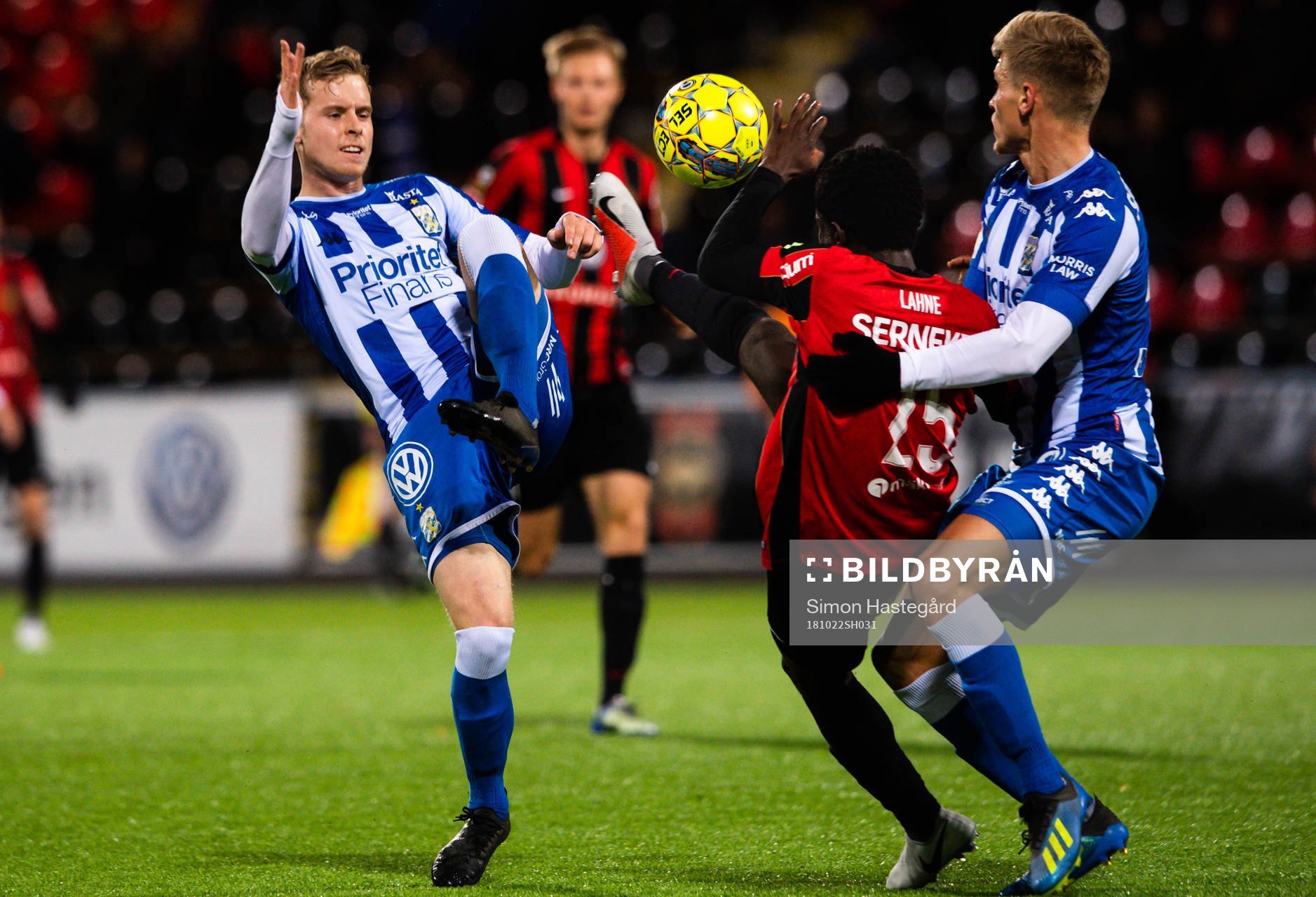 IFK Göteborgs Victor Wernersson in kamp med