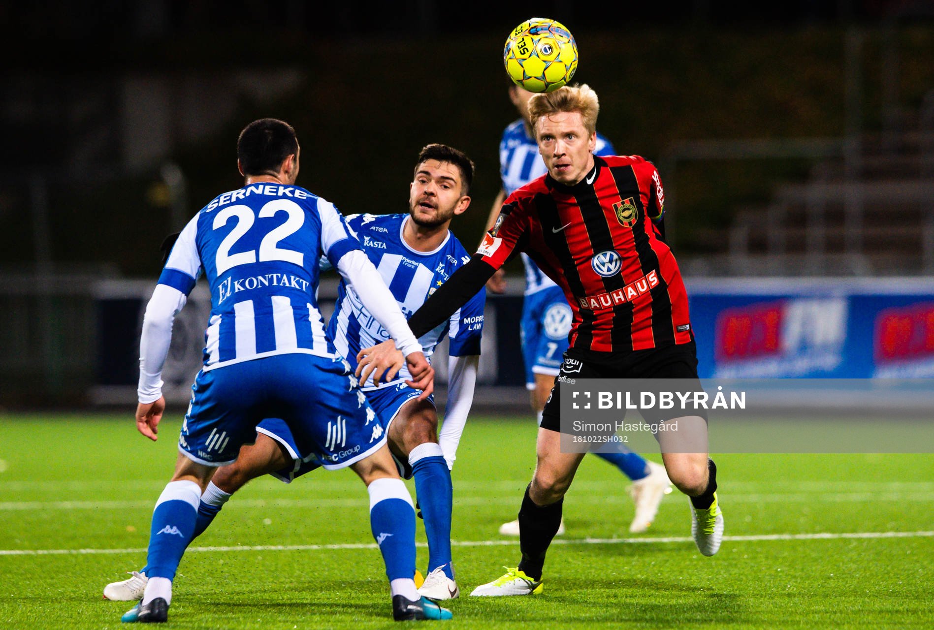 IFK Göteborgs Fredrik Oldrup Jensen och Giorgi Kharaishvili