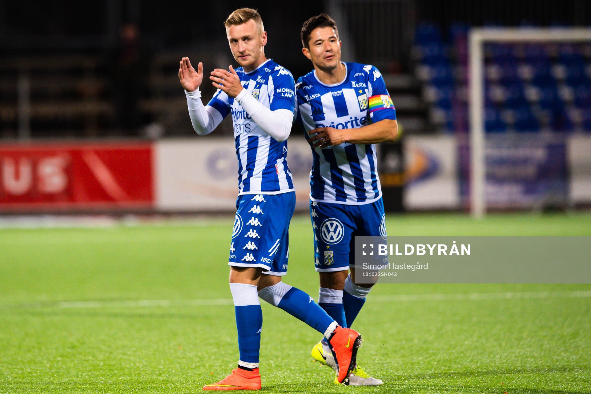 IFK Göteborgs Sebastian Ohlsson och David Boo Wiklander