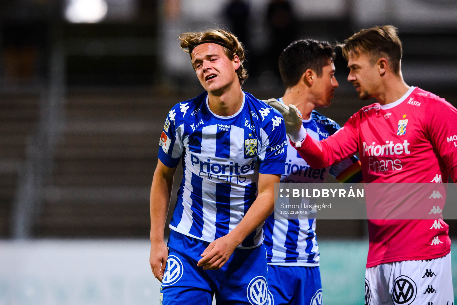 IFK Göteborgs August Erlingmark deppar