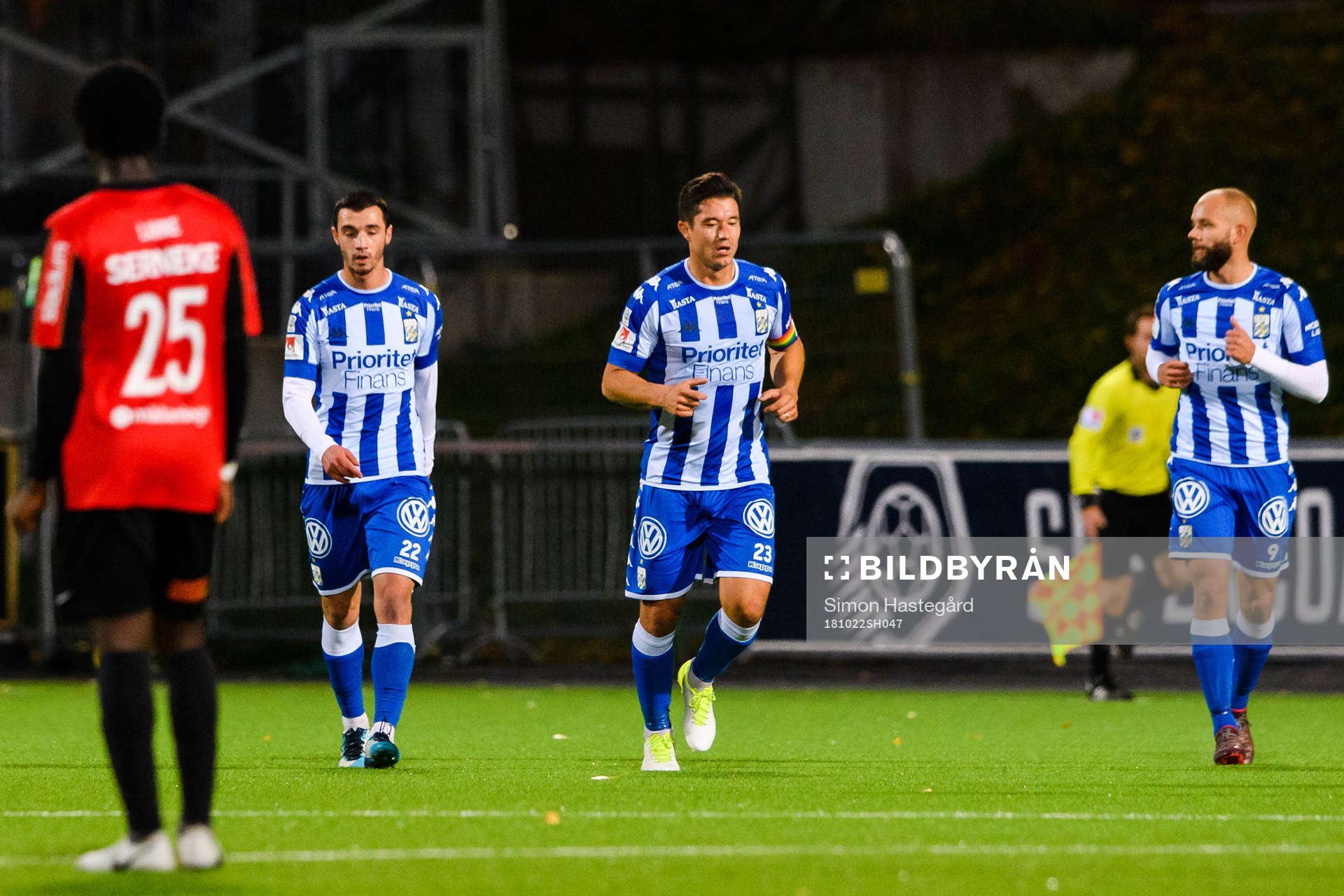 IFK Göteborgs Giorgi Kharaishvili , David Boo Wiklander