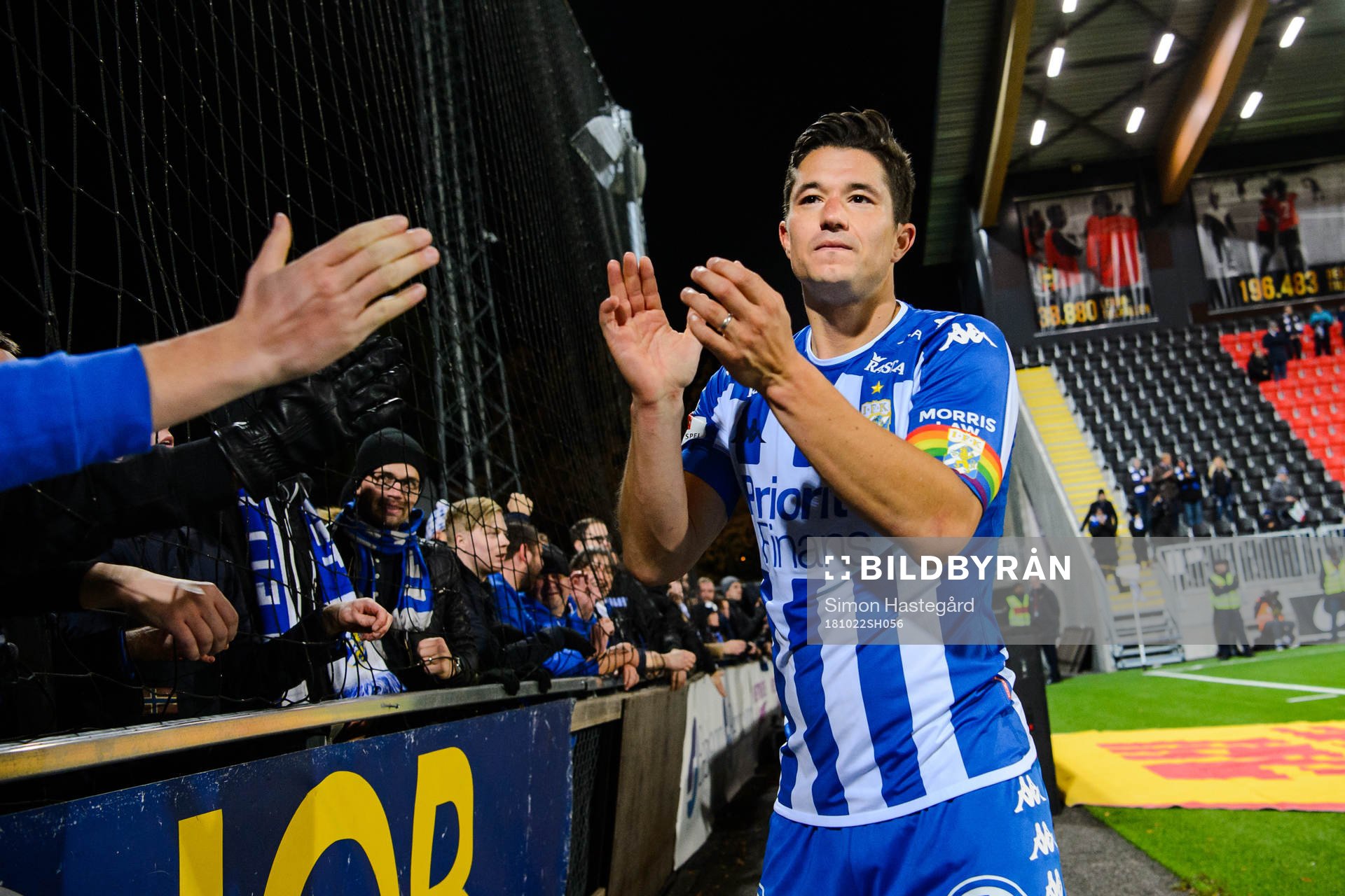 IFK Göteborgs David Boo Wiklander jublar