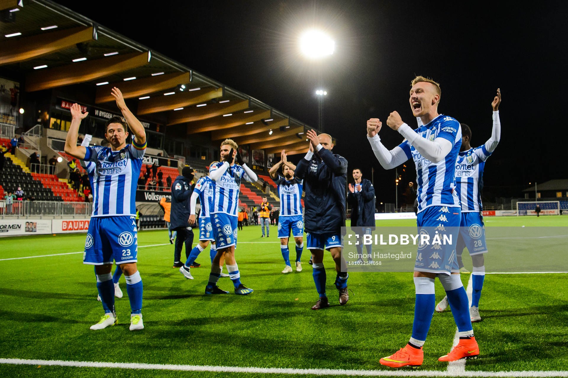 IFK Göteborgs Sebastian Ohlsson jublar