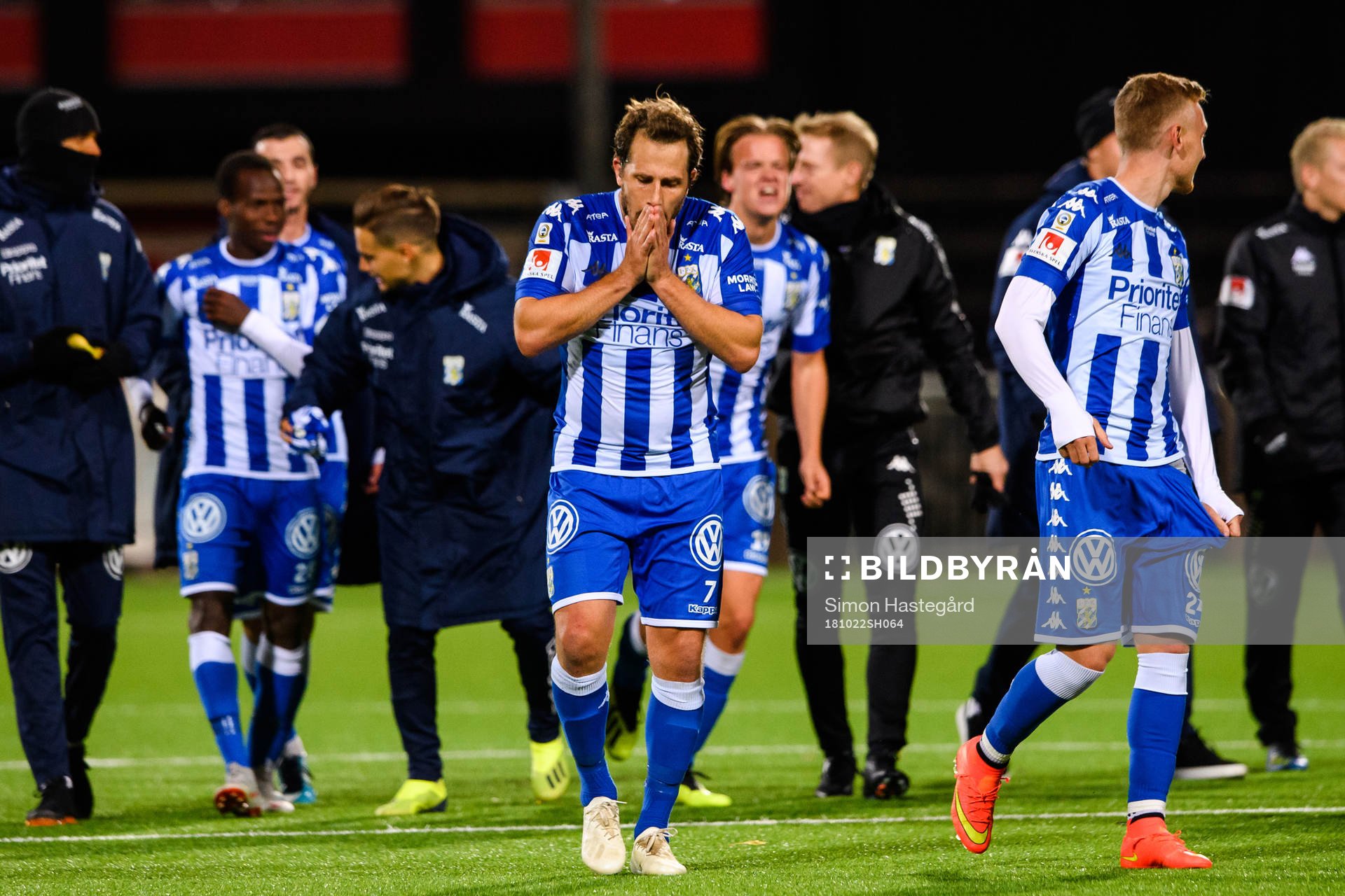 IFK Göteborgs Tobias Hysén jublar