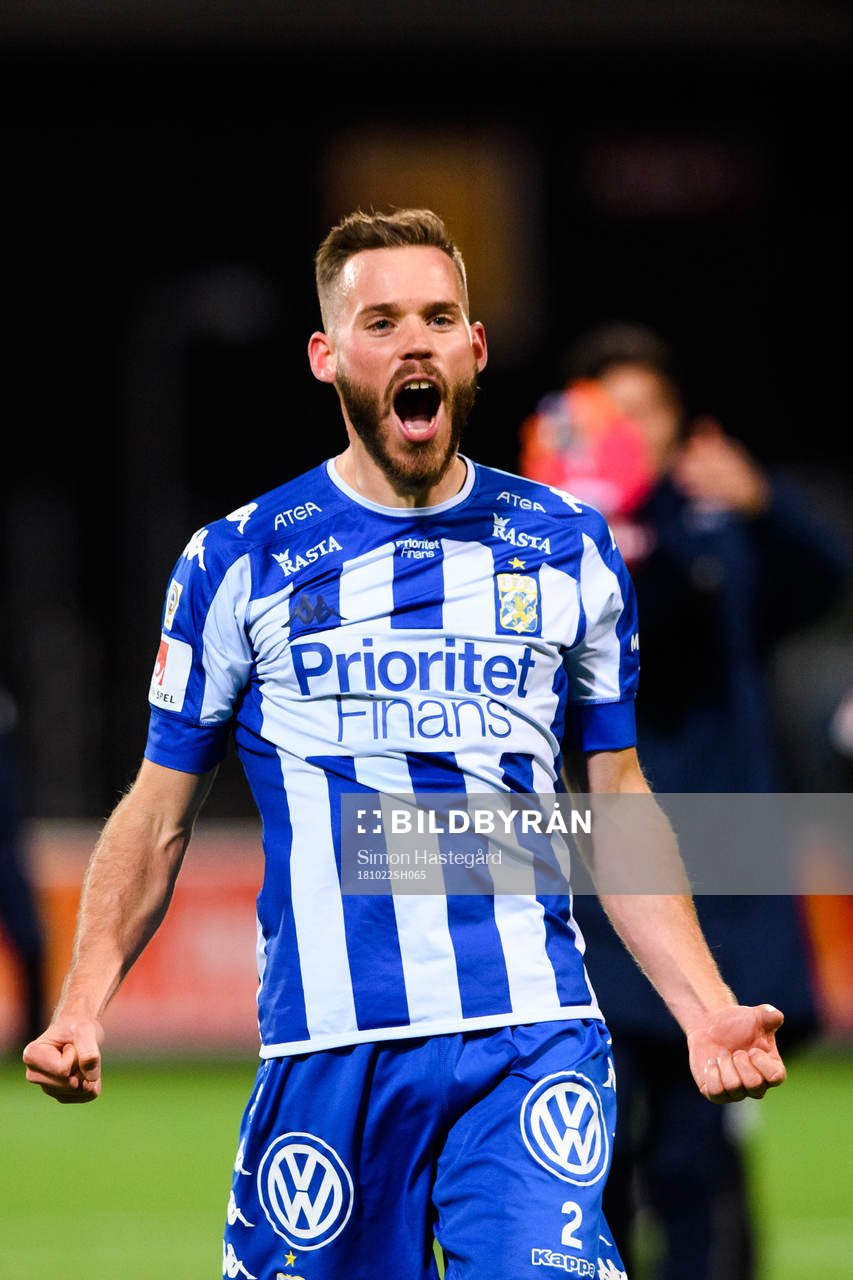IFK Göteborgs Emil Salomonsson jublar