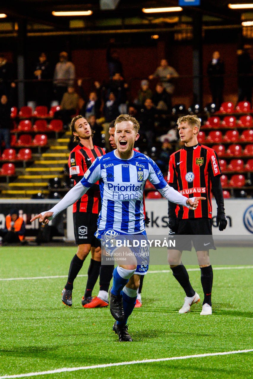 IFK Göteborgs Victor Wernersson jublar