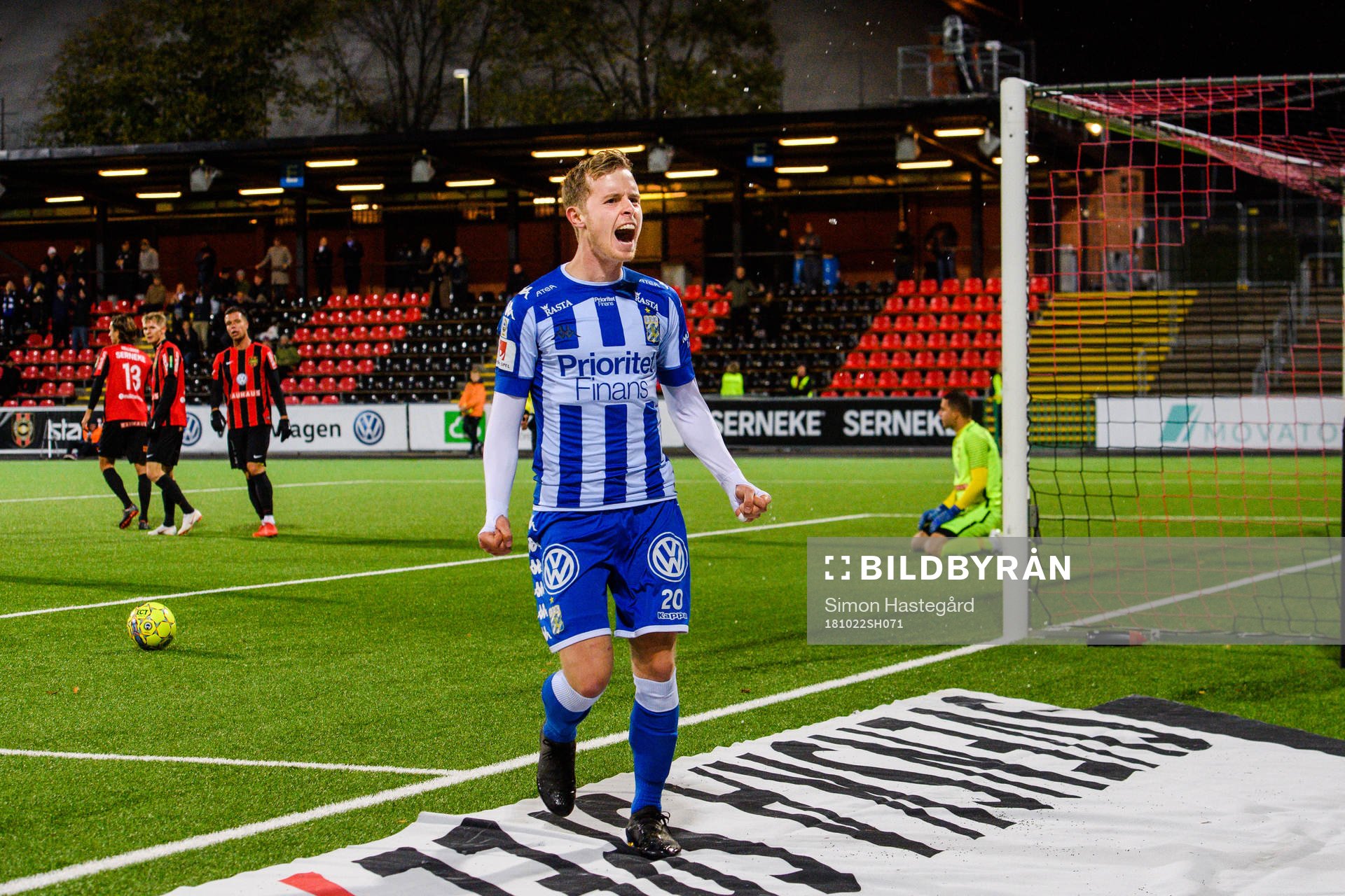 IFK Göteborgs Victor Wernersson jublar