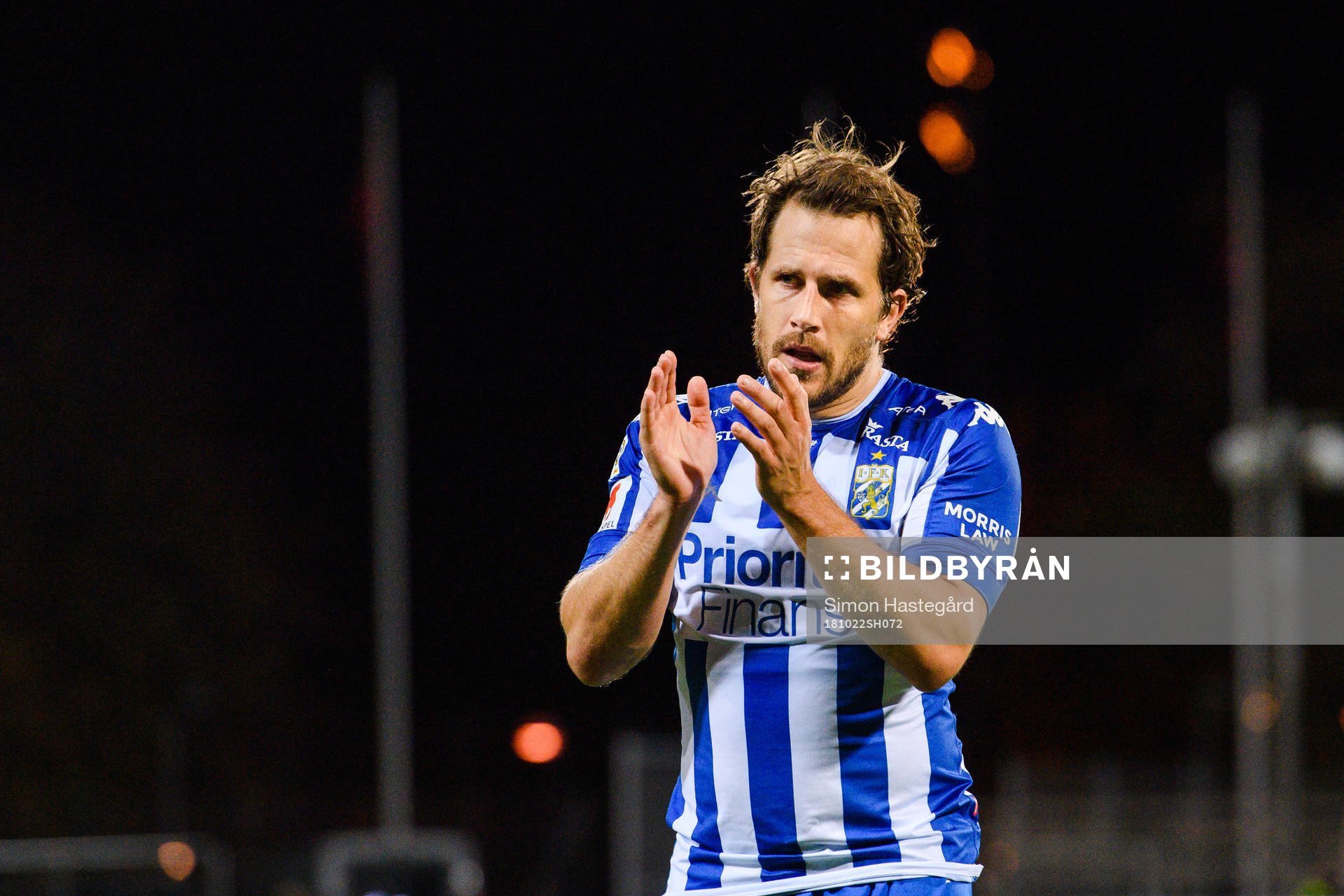 IFK Göteborgs Tobias Hysén jublar