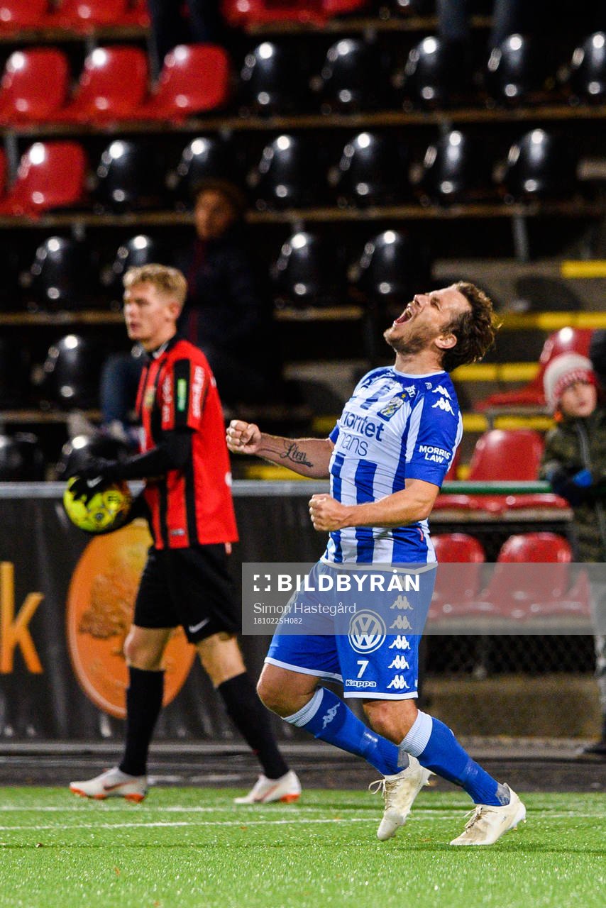 IFK Göteborgs Tobias Hysén jublar