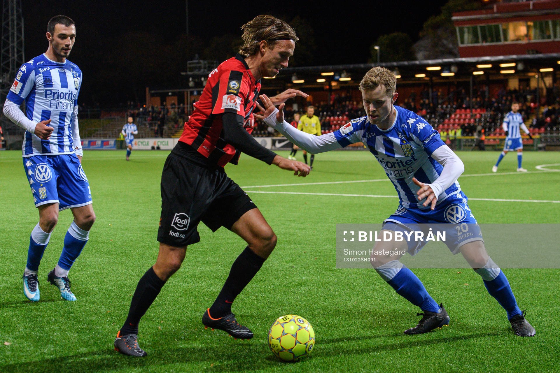 IFK Göteborgs Giorgi Kharaishvili och Victor Wernersson
