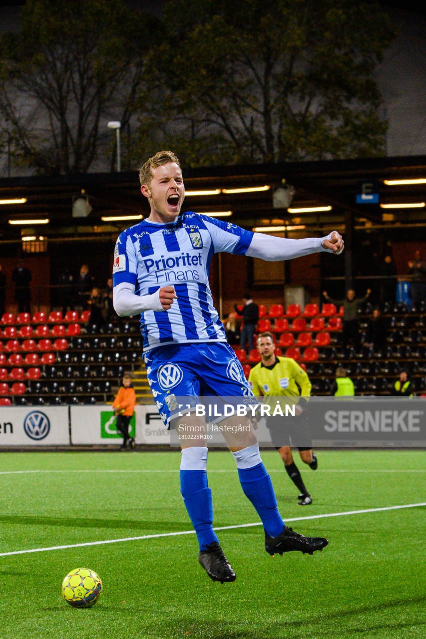 IFK Göteborgs Victor Wernersson jublar