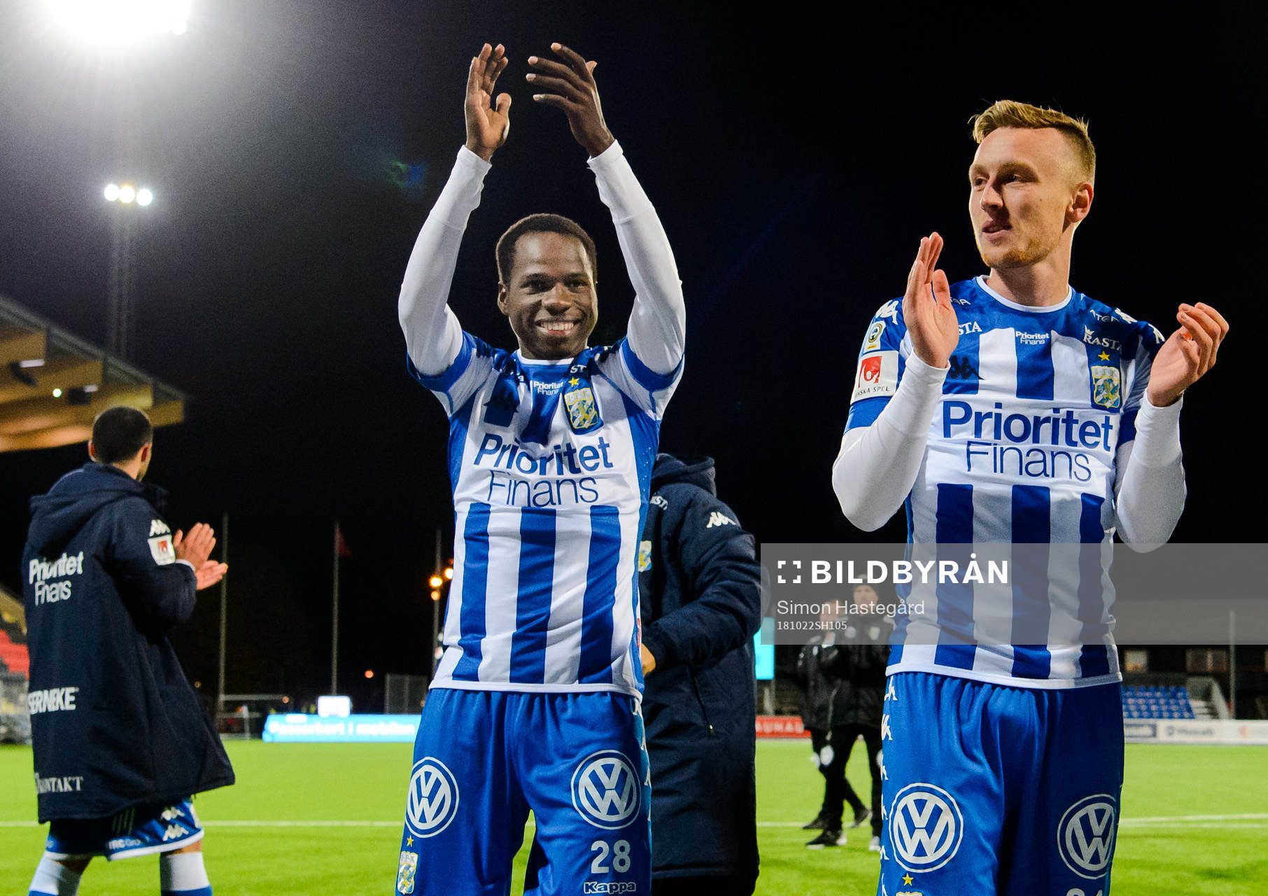 IFK Göteborgs Alhassan Yusuf jublar