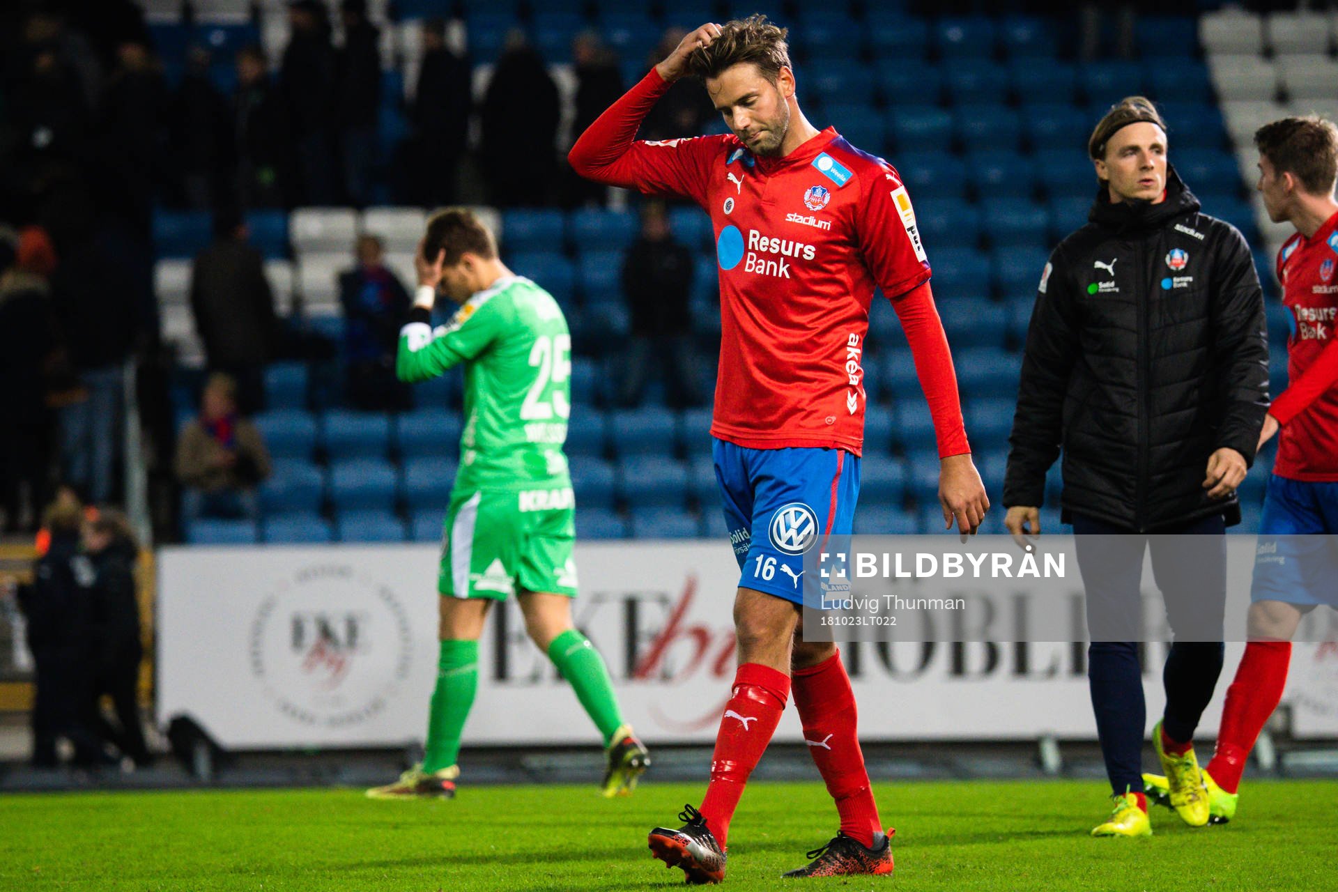 Helsingborgs Mikael Dahlberg  deppar