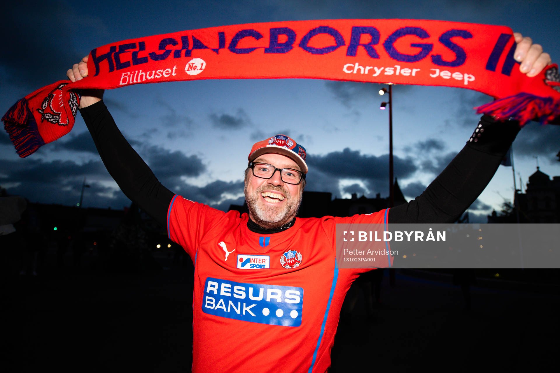 Helsingborg supporter