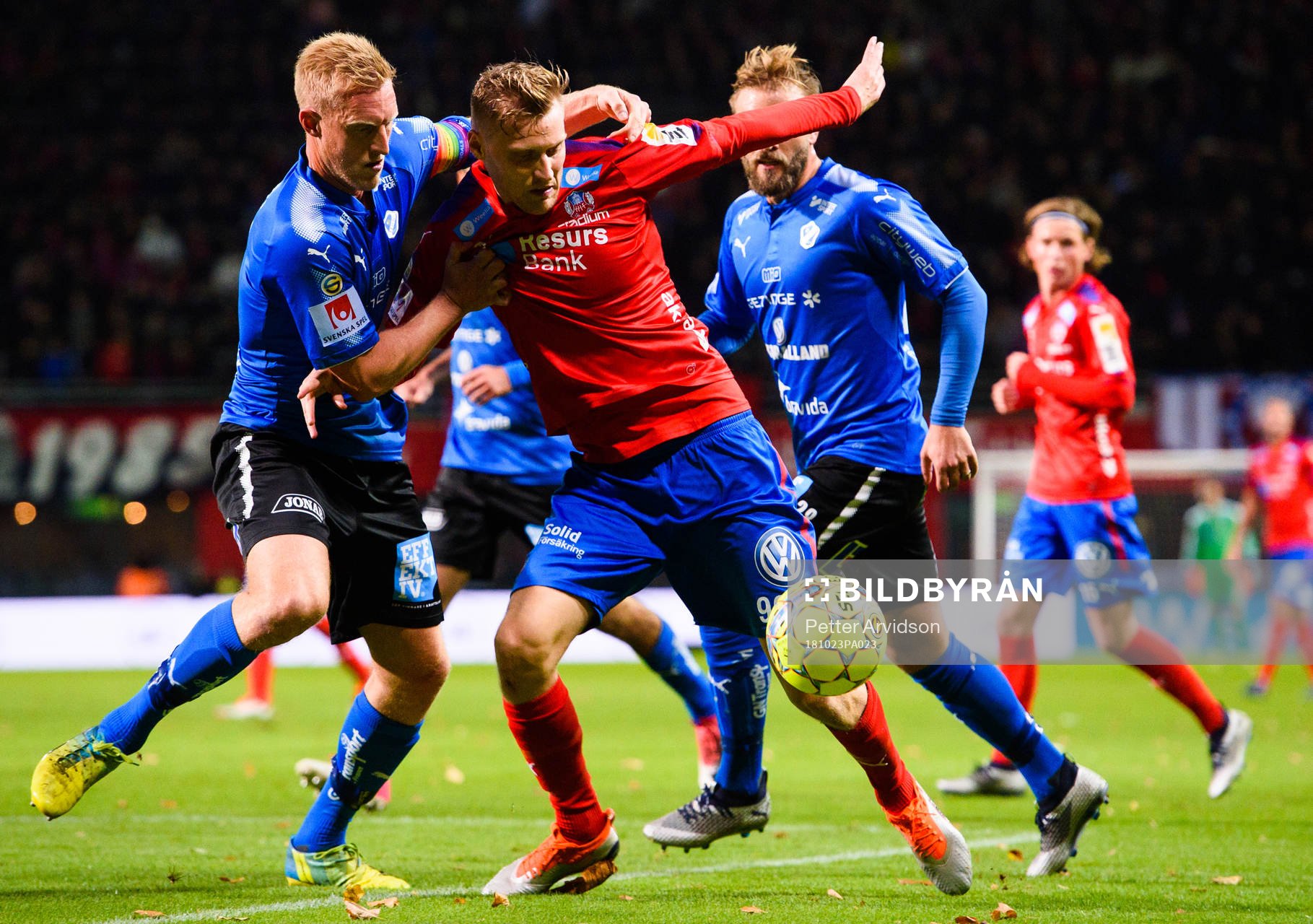 Halmstads Peter Larsson och Helsingborgs Andri Runar