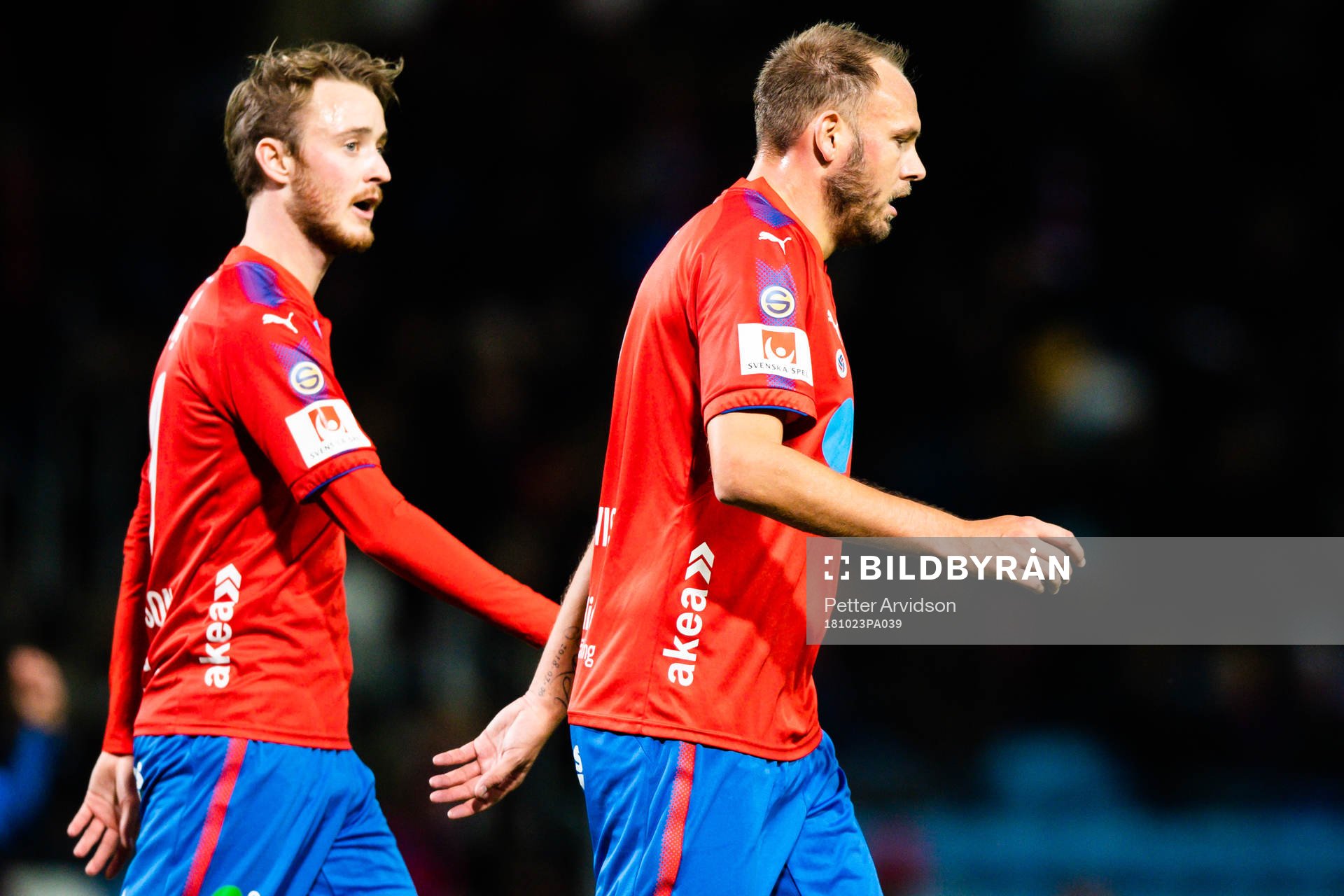 Helsingborgs Rasmus Jönsson och Andreas Granqvist deppar i