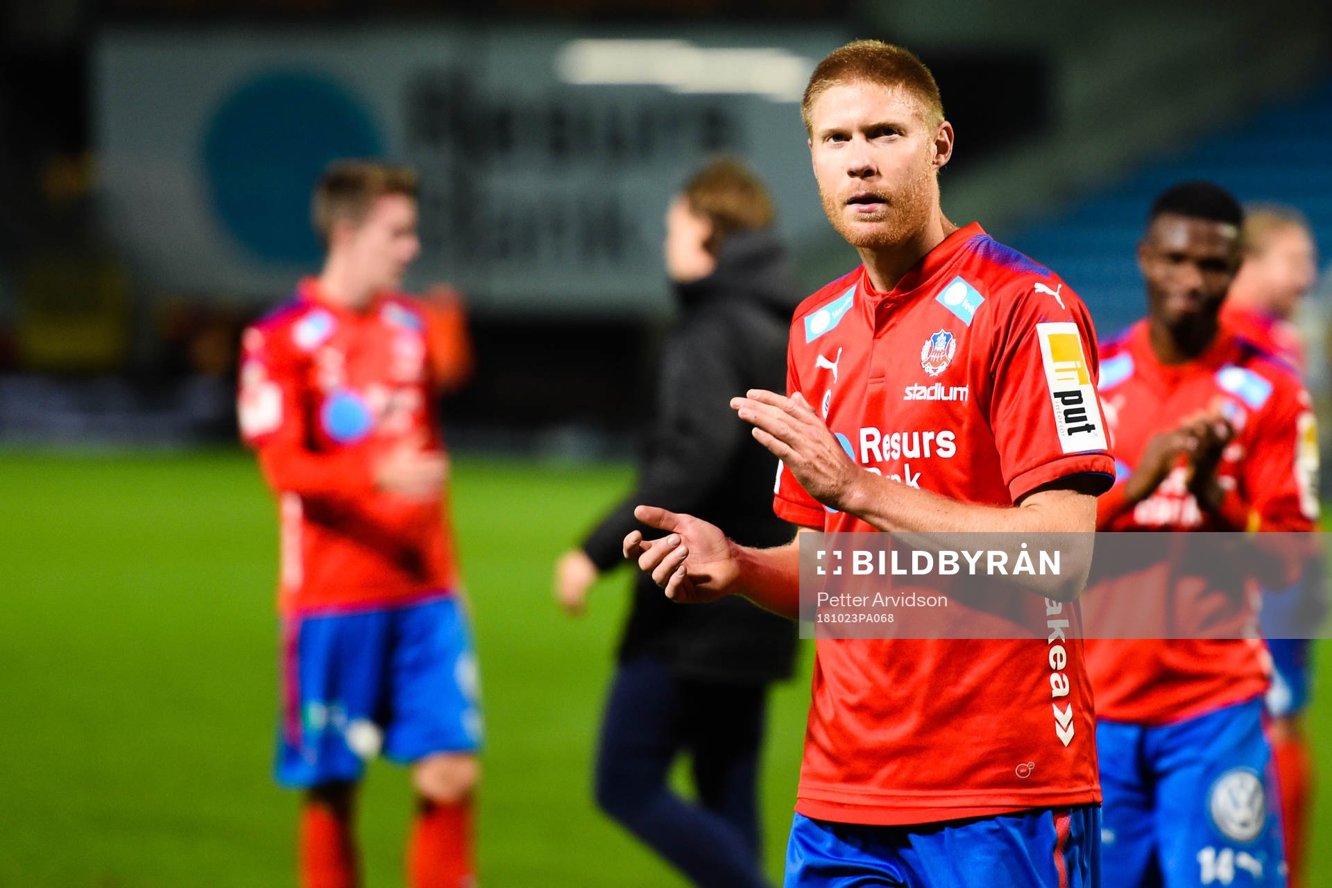 Helsingborgs Markus Holgersson deppar