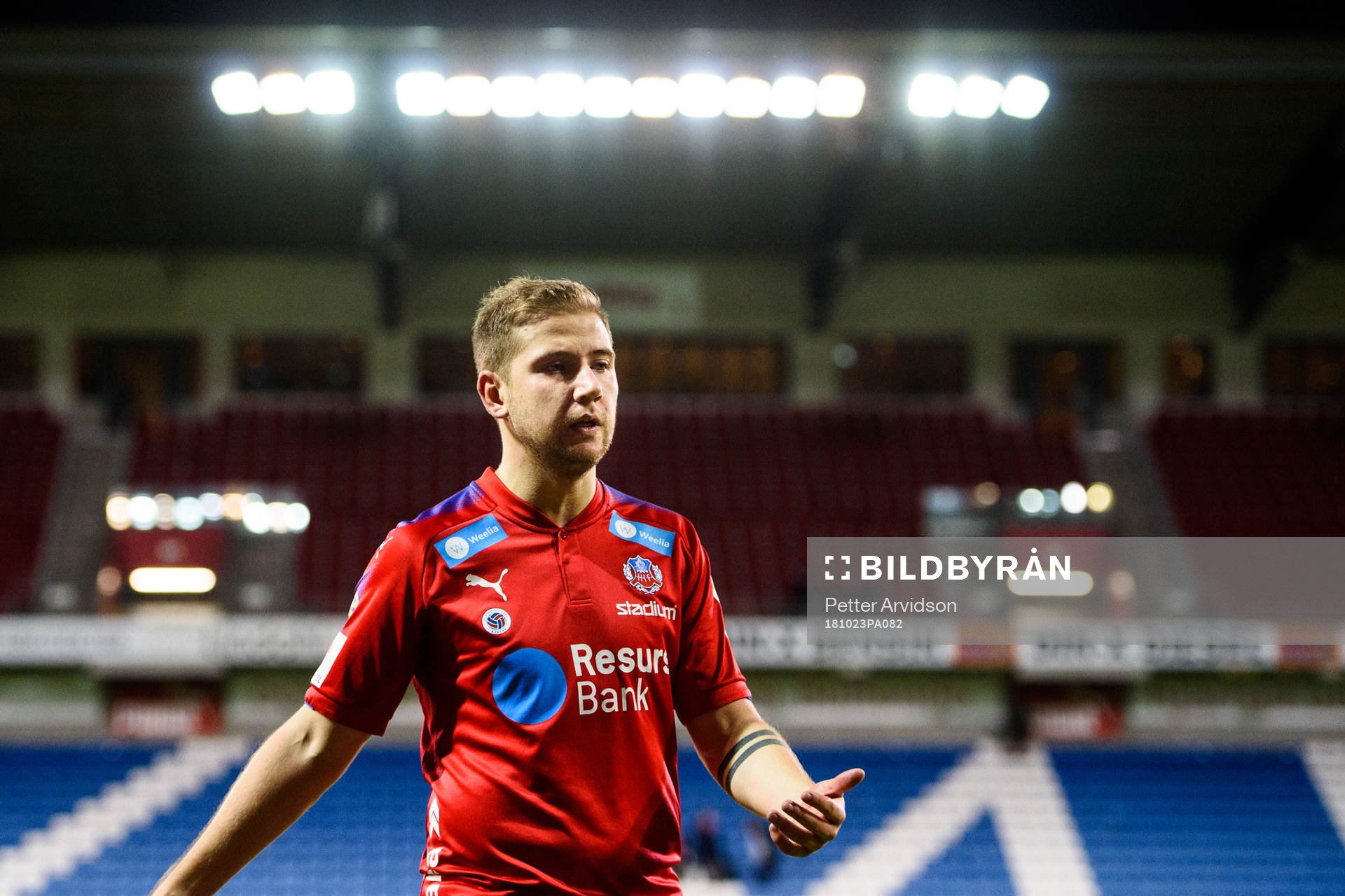 Helsingborgs Darijan Bojanic deppar