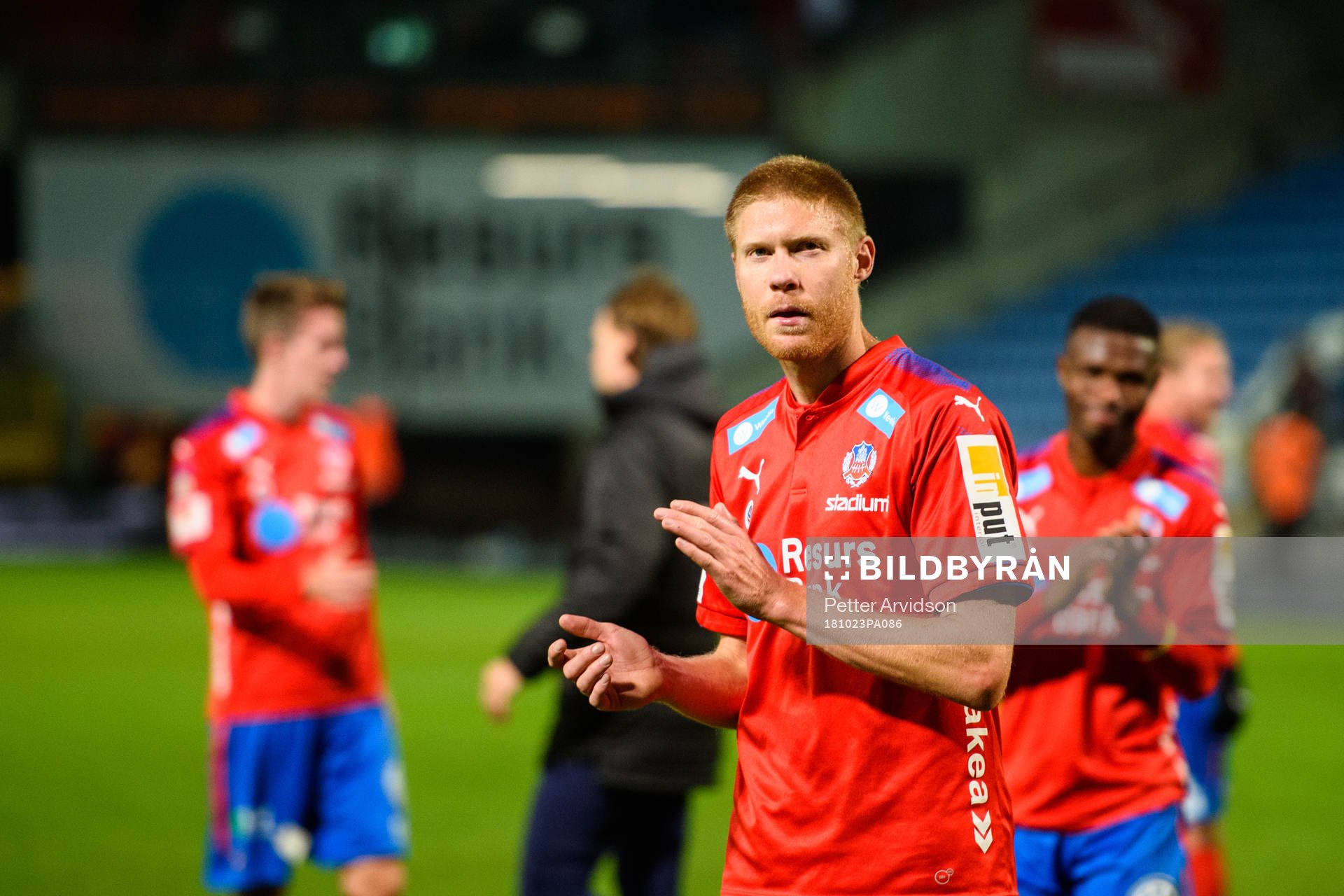 Helsingborgs Markus Holgersson deppar