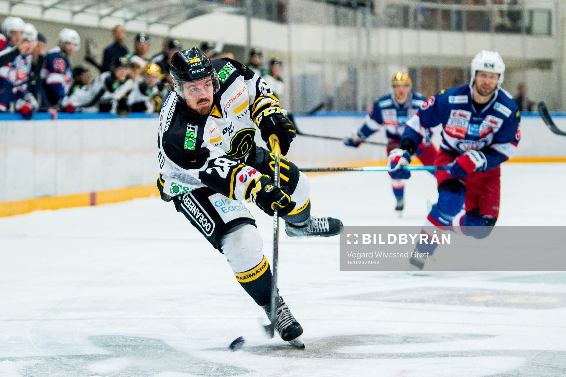 Kristian Forsberg of Stavanger Oilers