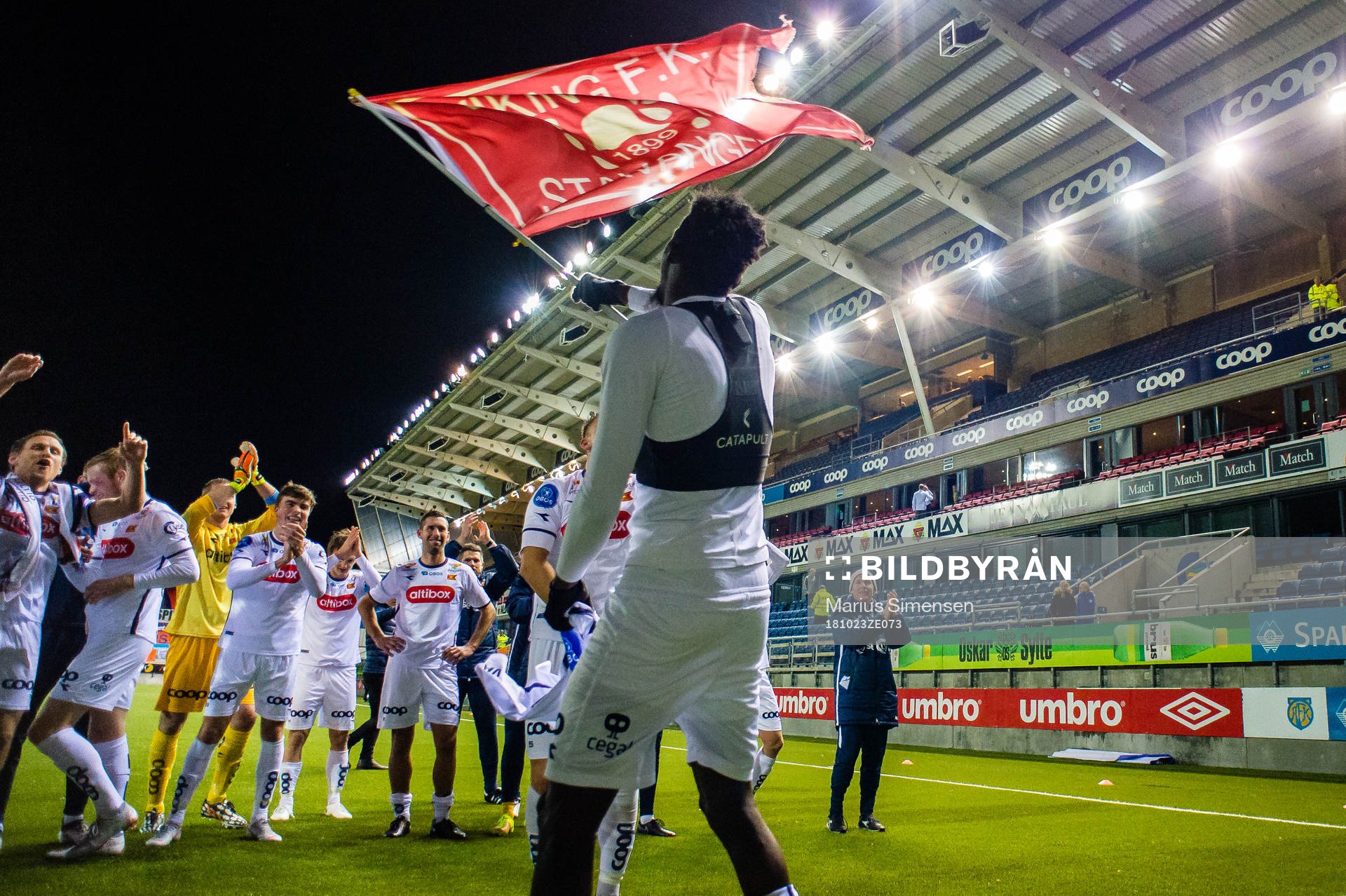 Usman Sani Sale Hassan celebrates