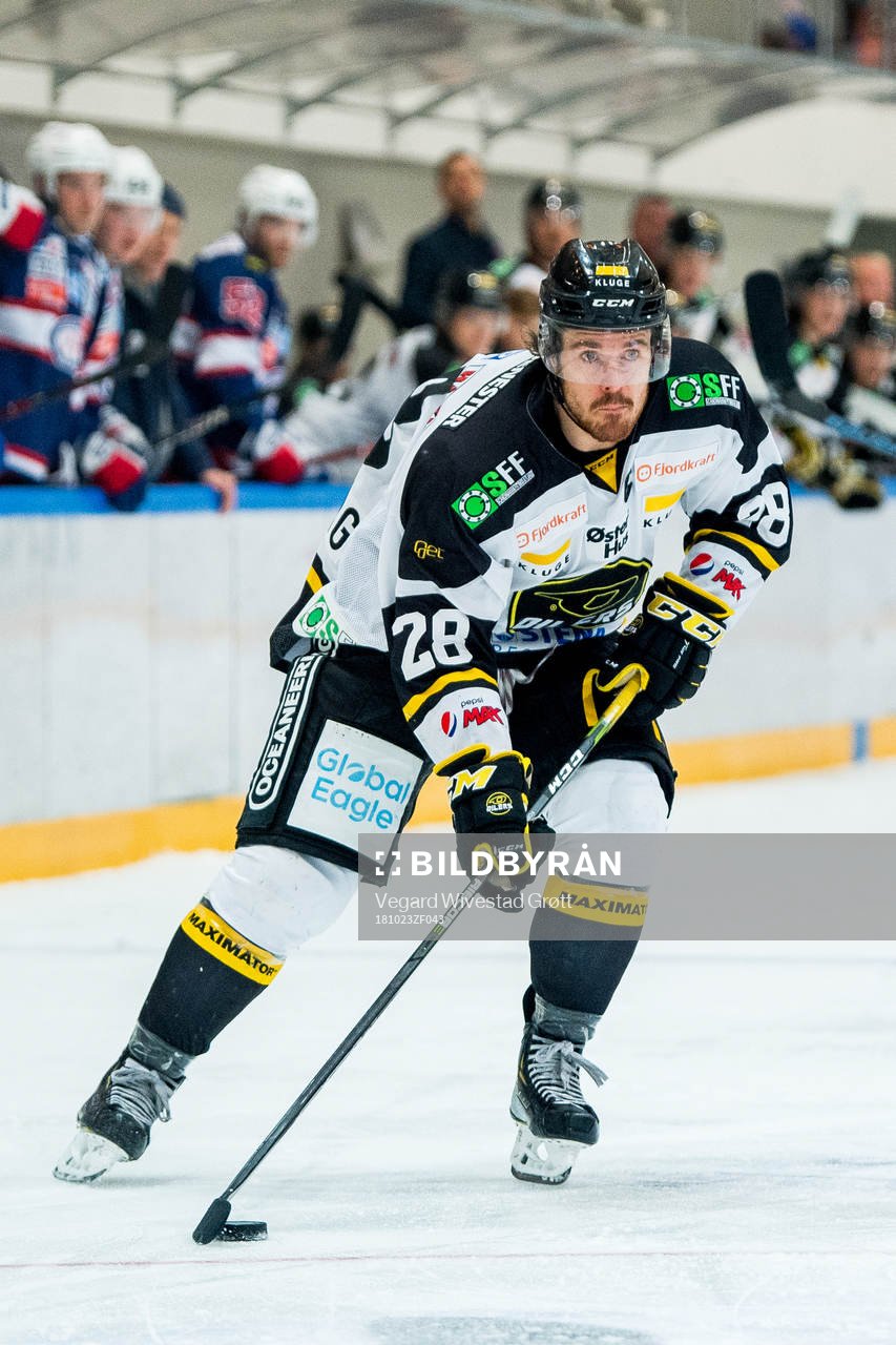Kristian Forsberg of Stavanger Oilers