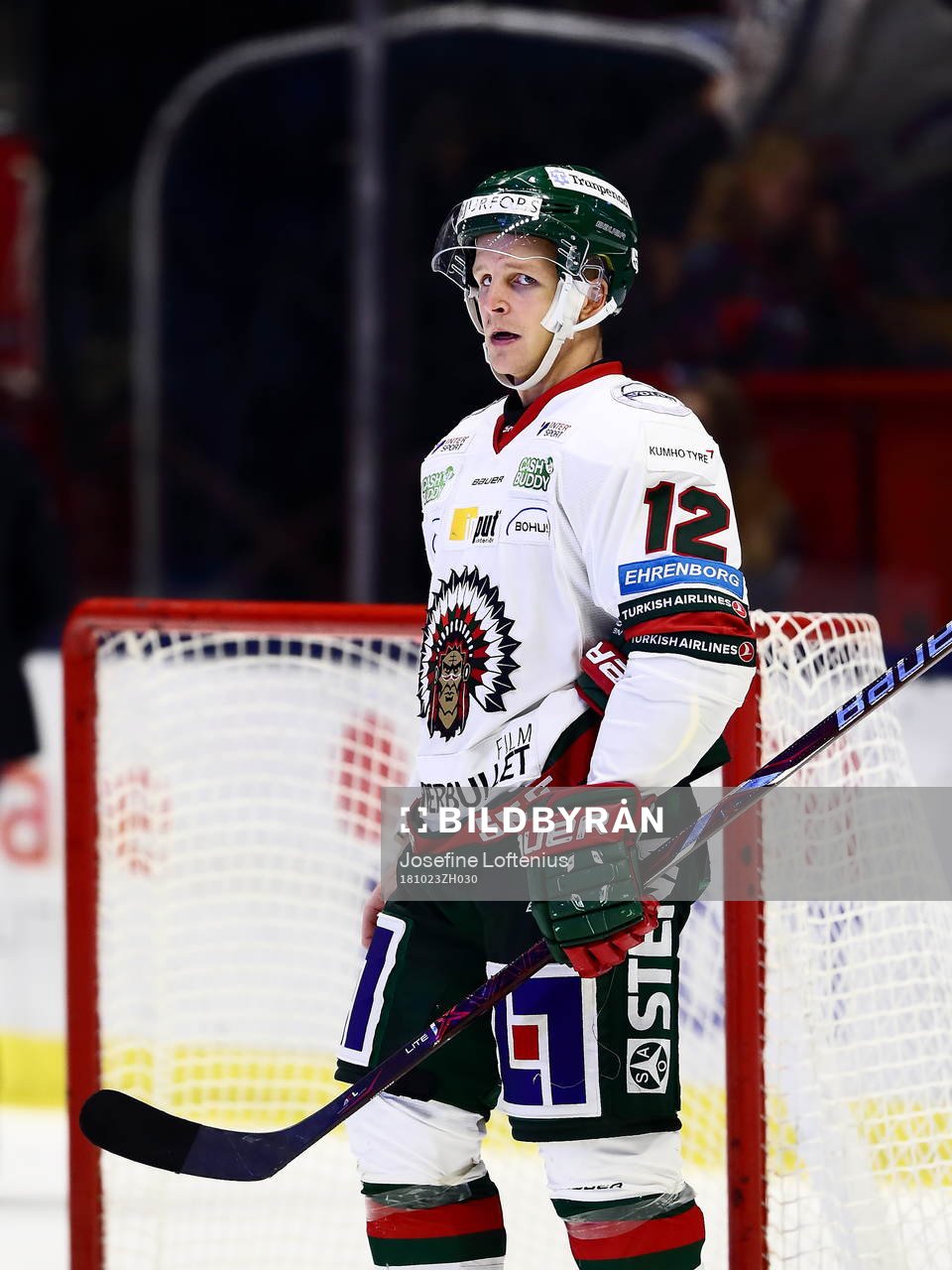 Frölundas Max Friberg deppar