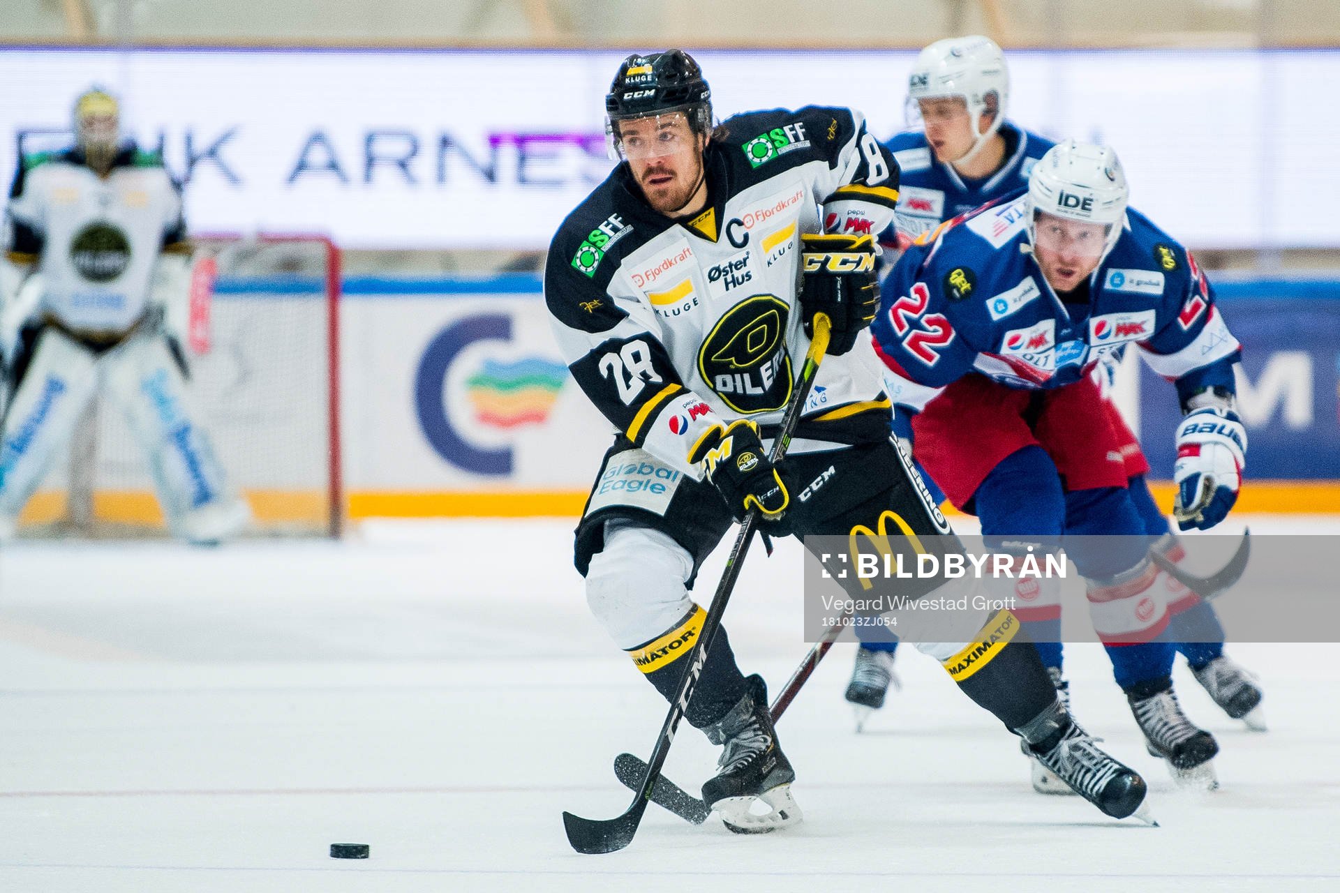 Kristian Forsberg of Stavanger Oilers
