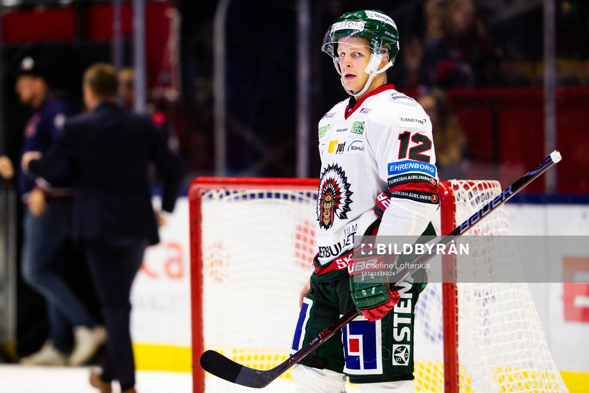 Frölundas Max Friberg deppar
