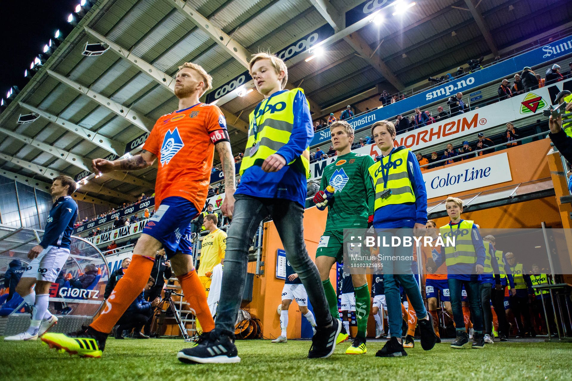 Fredrik Carlsen and Andreas Lie of Aalesund