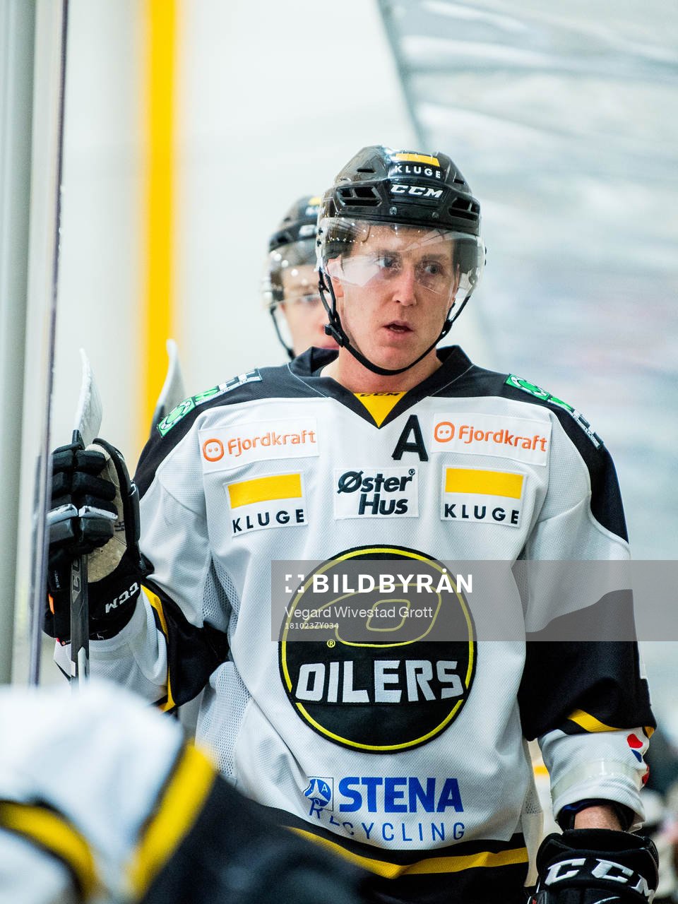 Dennis Sveum of Stavanger Oilers
