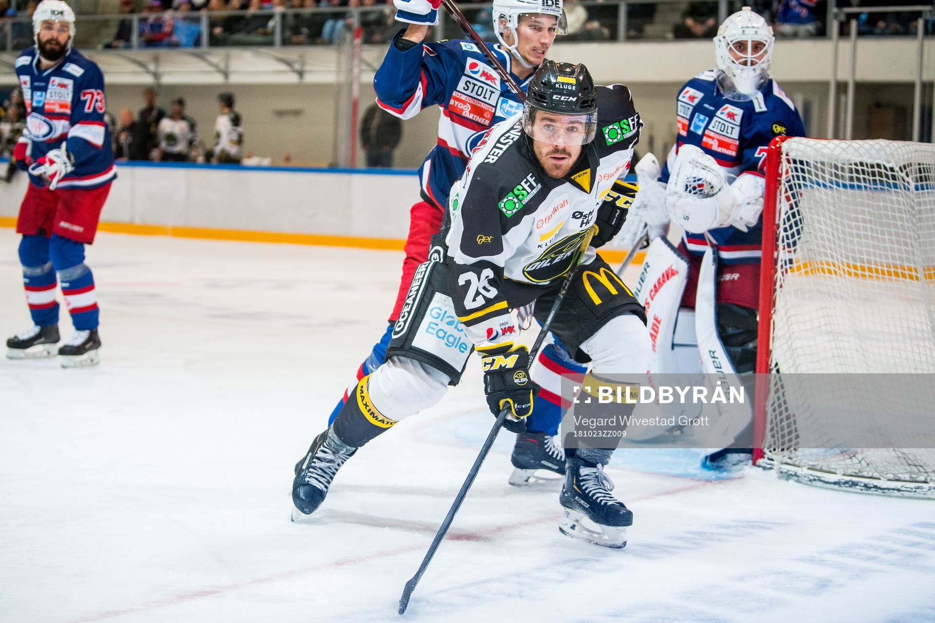 Kristian Forsberg of Stavanger Oilers