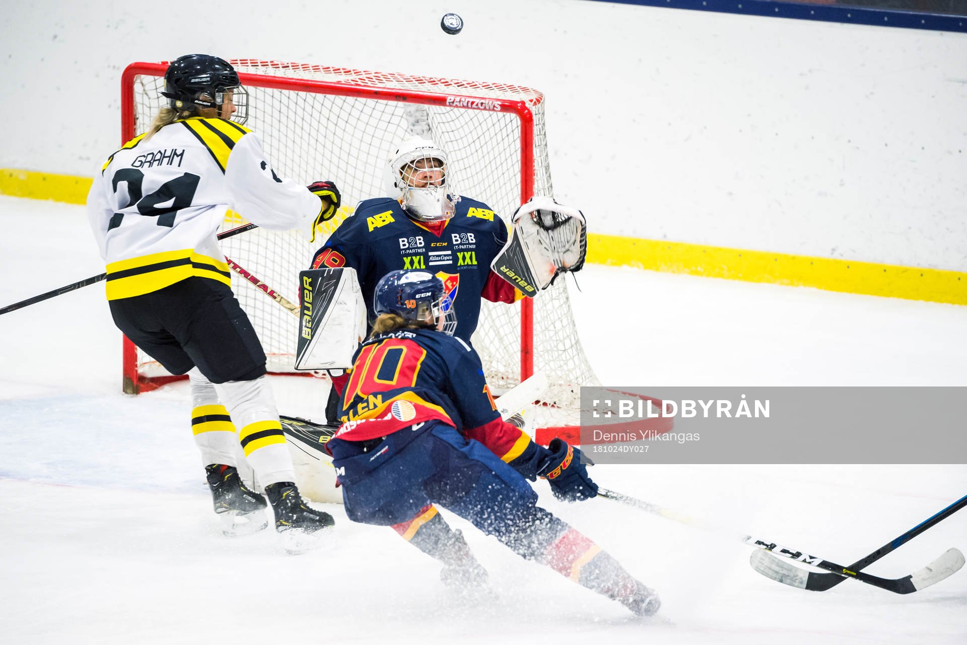 Djurgårdens målvakt Ida Boman, Djurgårdens Andrea Dalen