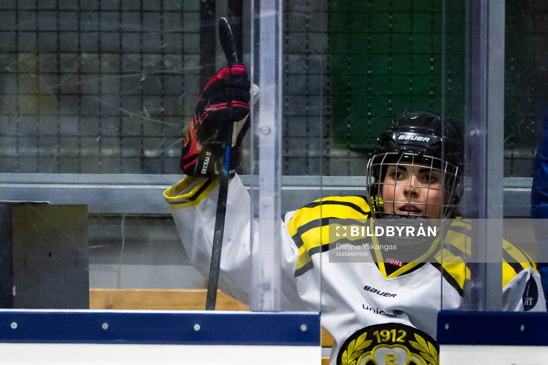 Brynäs Andrea Cordoba deppar i utvisningsbåset