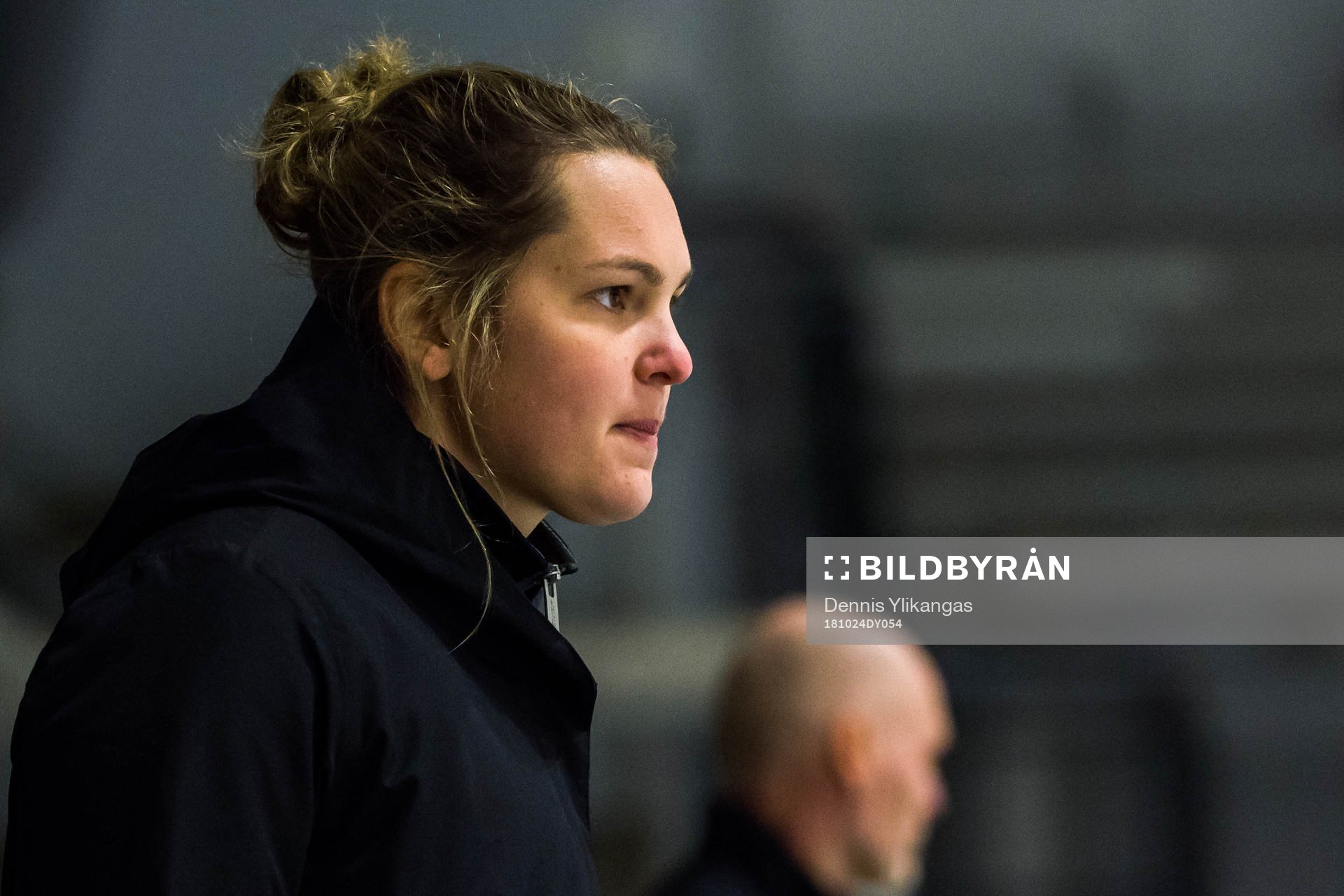 Brynäs assisterande tränare Jennifer Wakefield