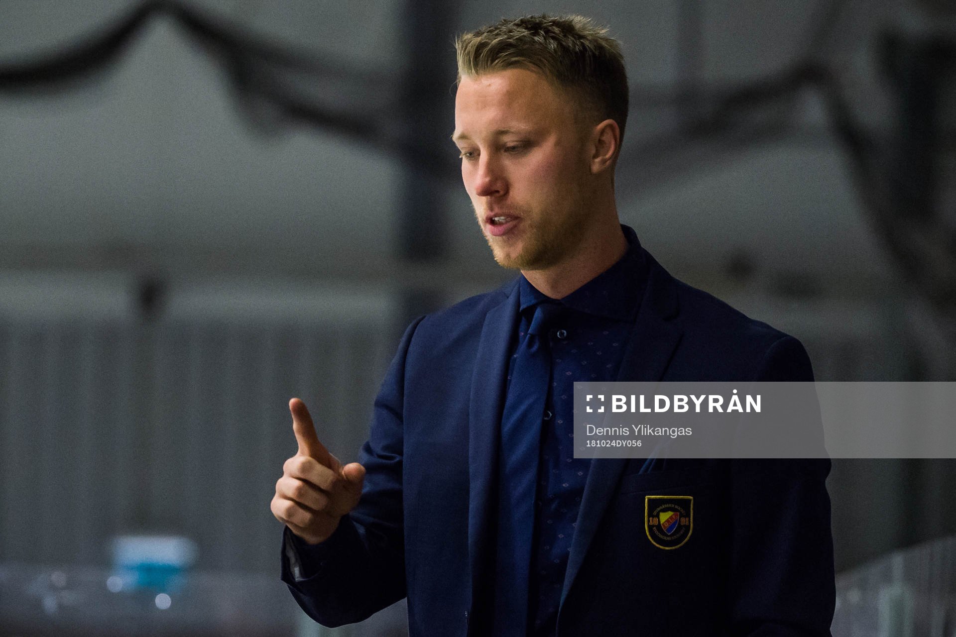 Djurgårdens assisterande tränare Joakim Engström