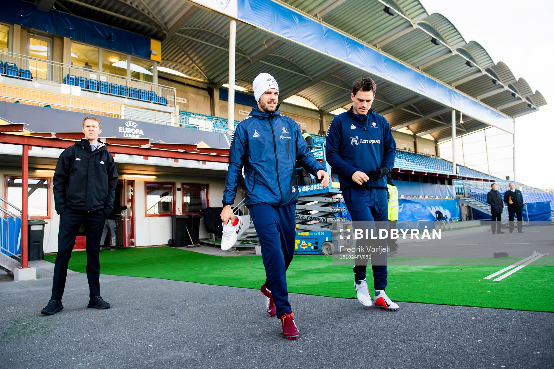 Joachim Thomassen and Jørgen Horn of Sarpsborg 08
