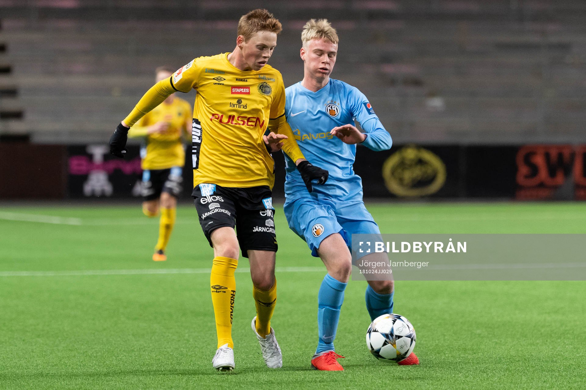 Elfsborgs Jesper Sandberg Hesselgren och KR Reykjaviks