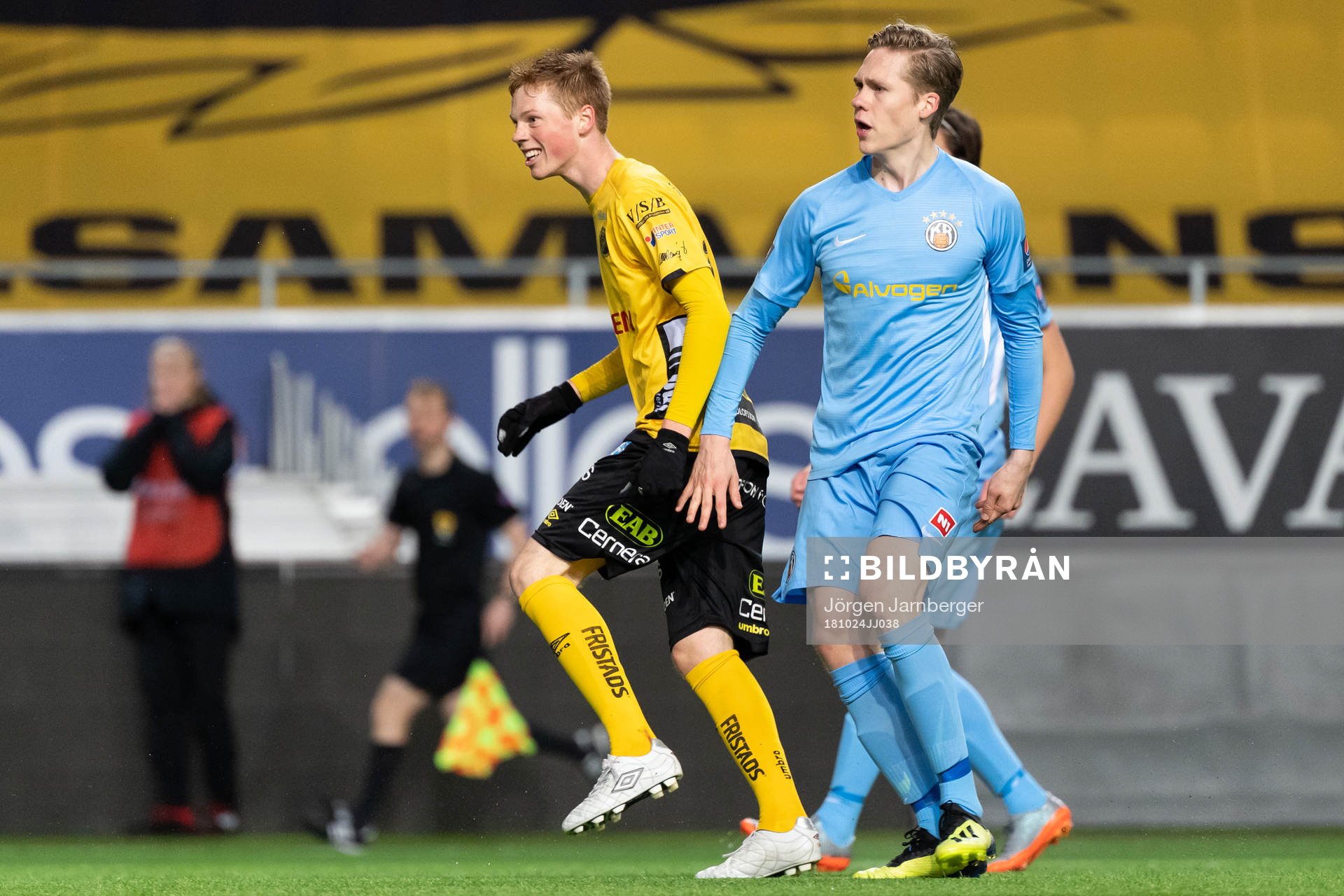 Elfsborgs Jesper Sandberg Hesselgren skjuter 1-0