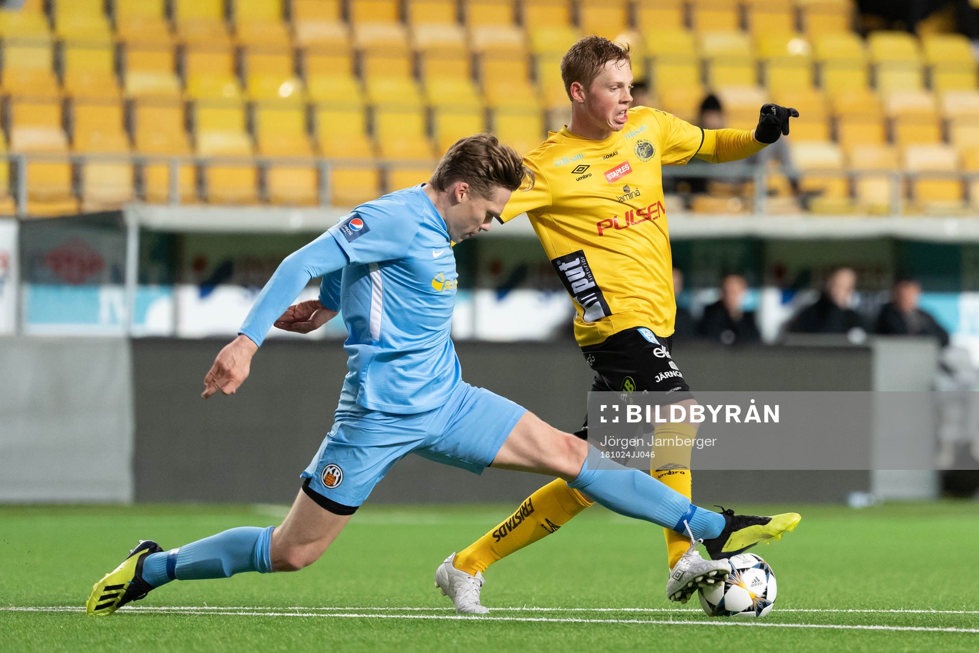 Elfsborgs Jesper Sandberg Hesselgren och KR Reykjaviks