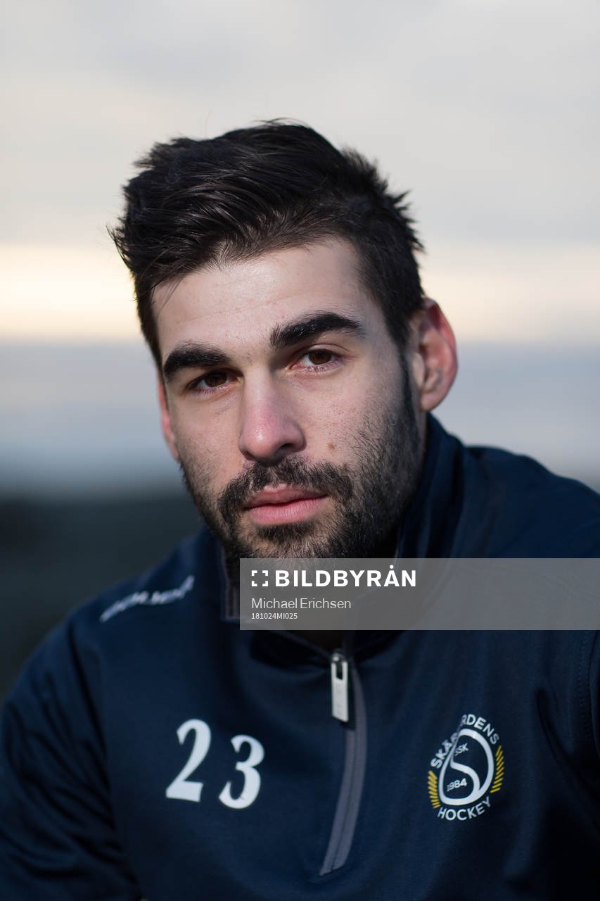 Skärgårdens hockeys Ivan Hodulov från Bulgarien