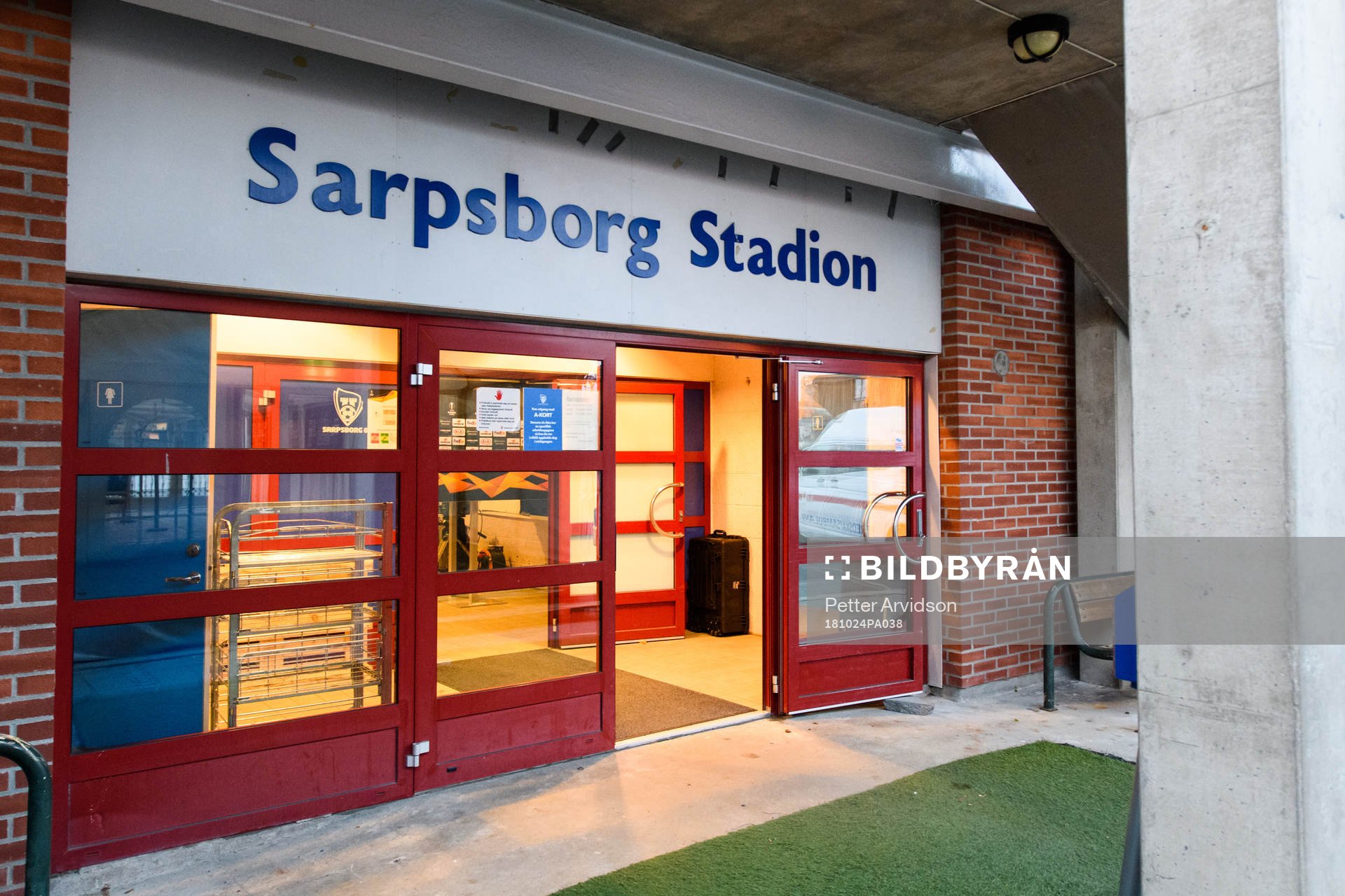 General exterior view of Sarpsborg Stadion
