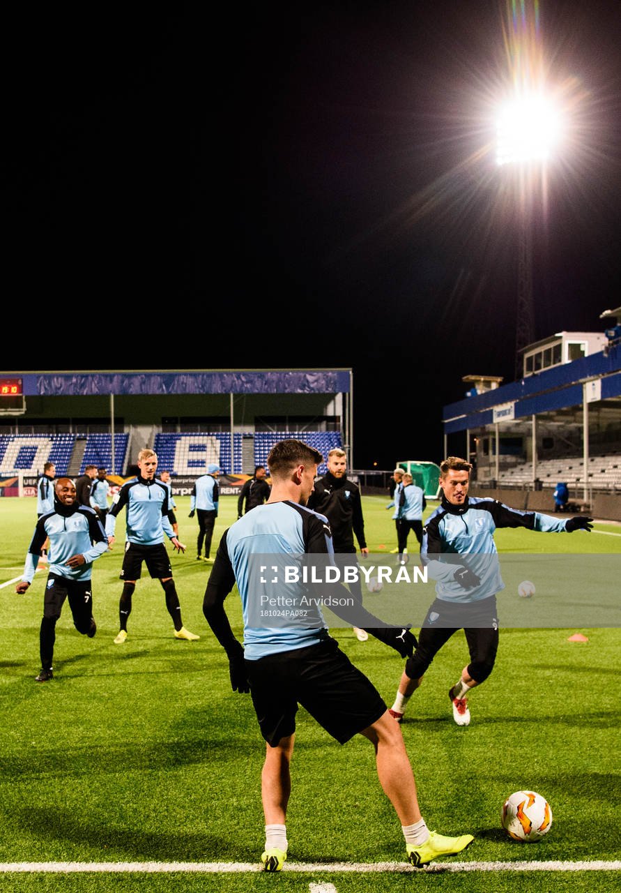 Marcus Antonsson and Markus Rosenberg of Malmö FF