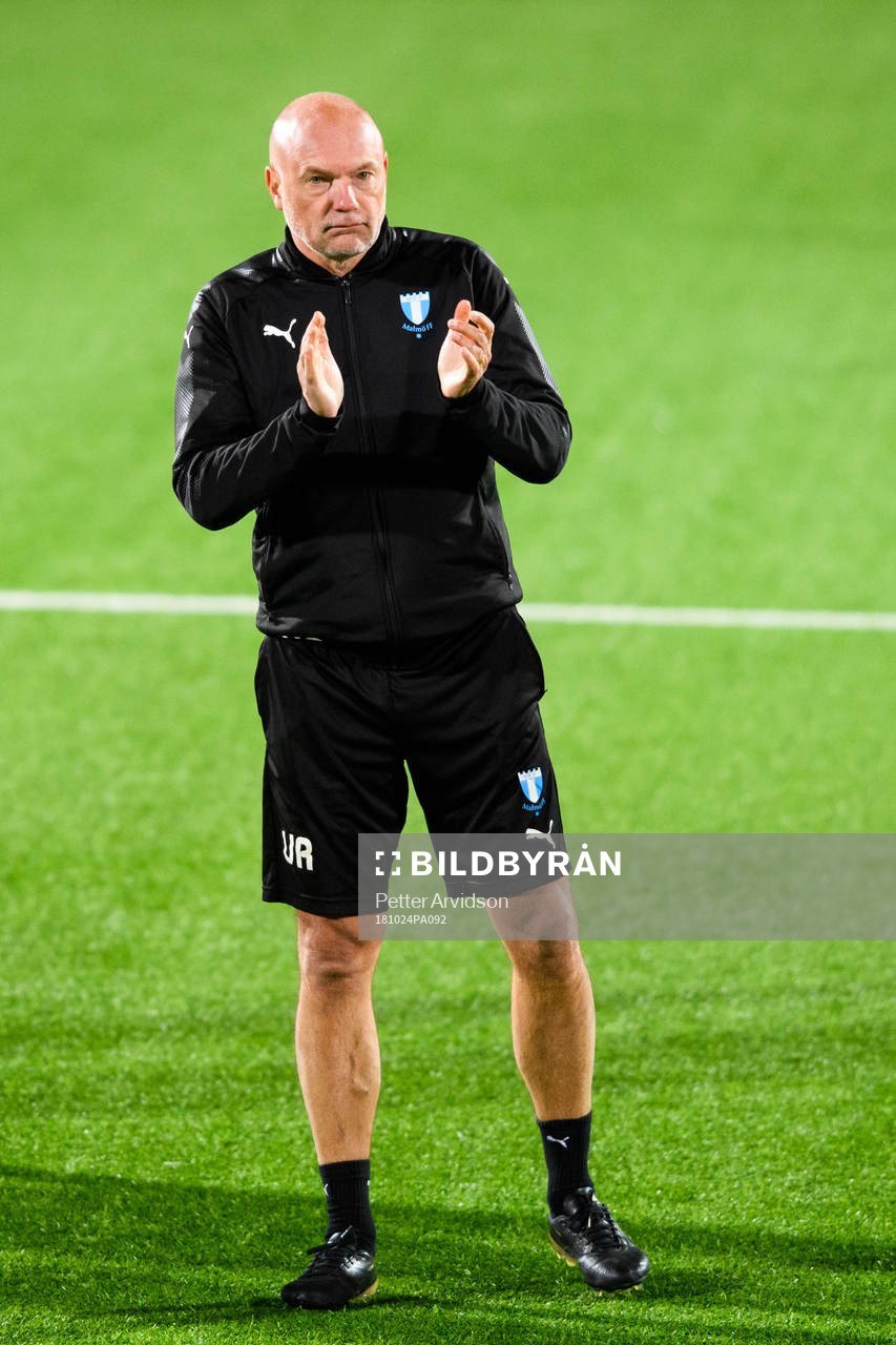 Head coach Uwe Rösler of Malmö FF