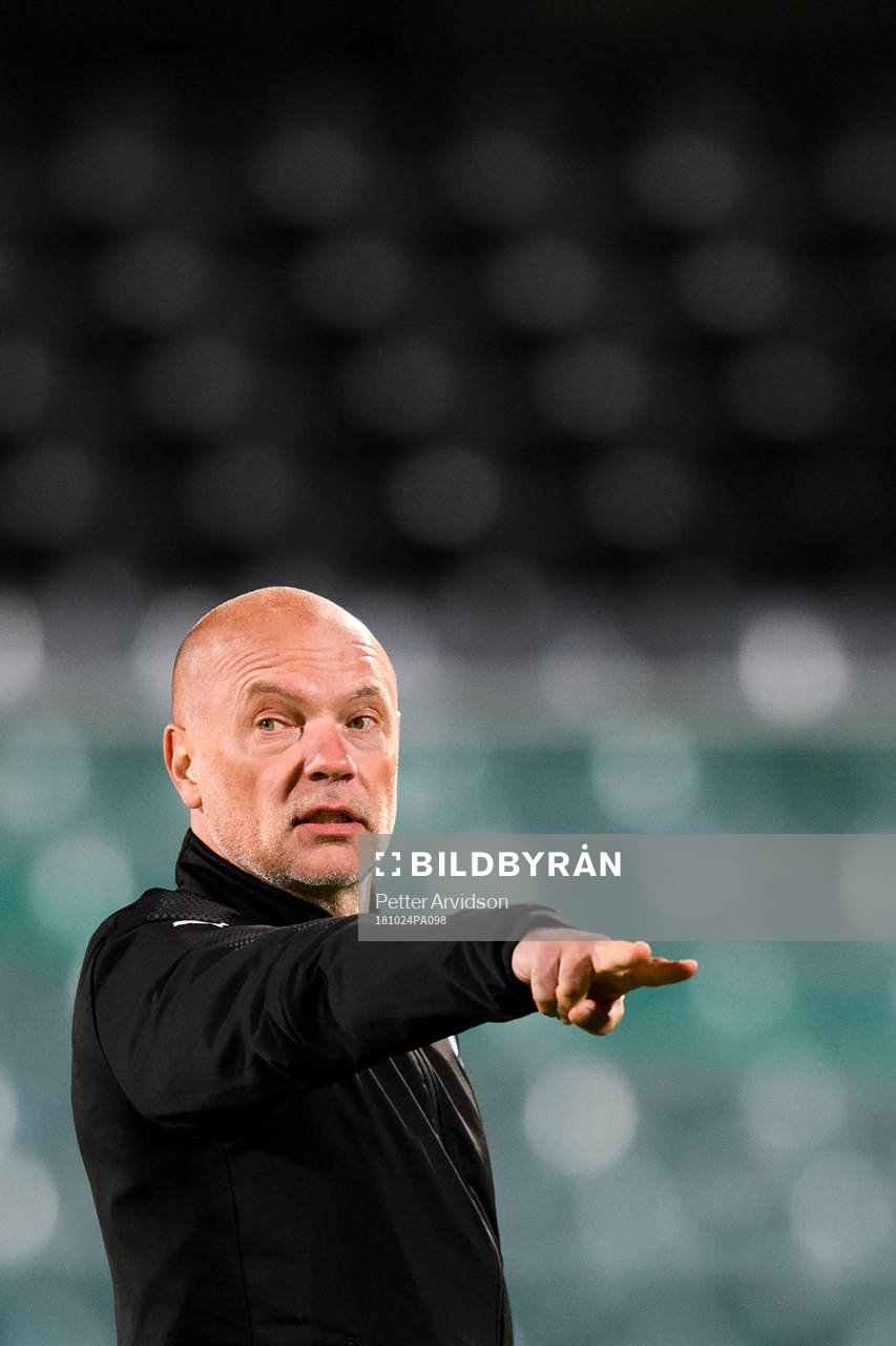 Head coach Uwe Rösler of Malmö FF