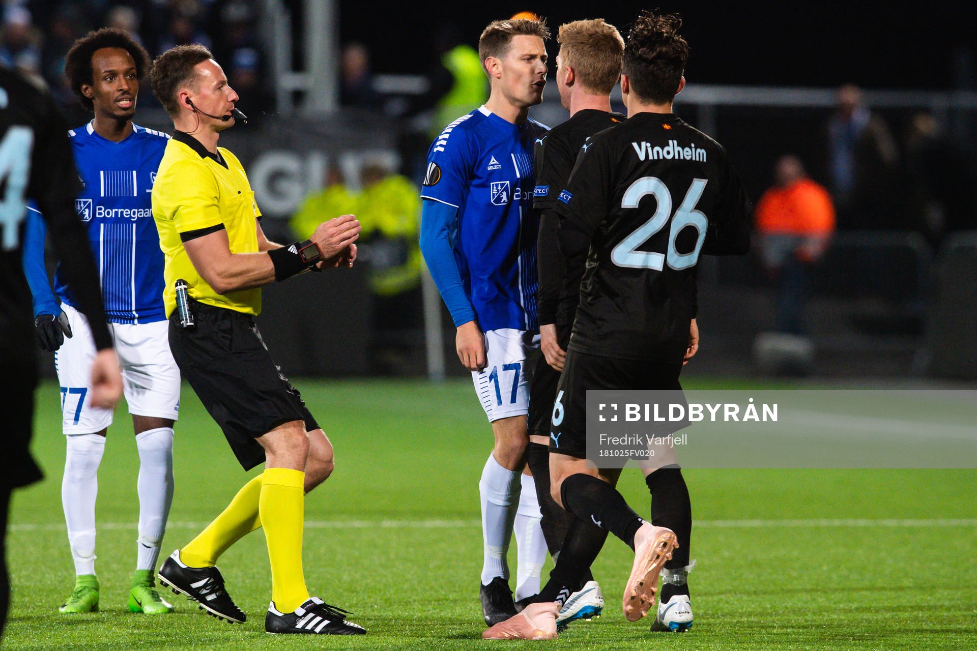 Kristoffer Zachariassen of Sarpsborg 08 and Anders