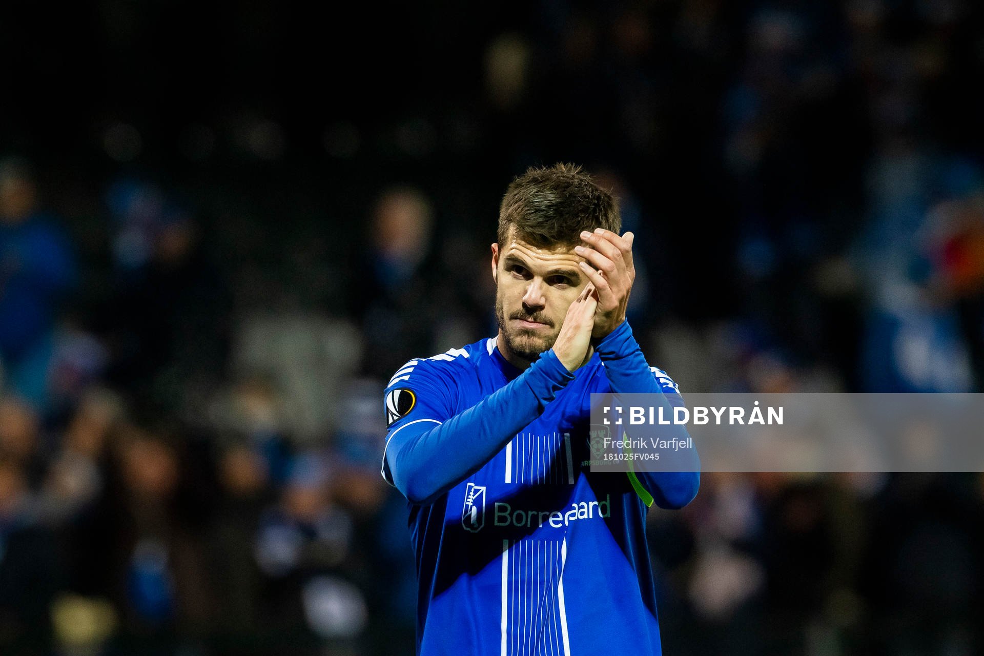 Joachim Thomassen of Sarpsborg 08 looks dejected