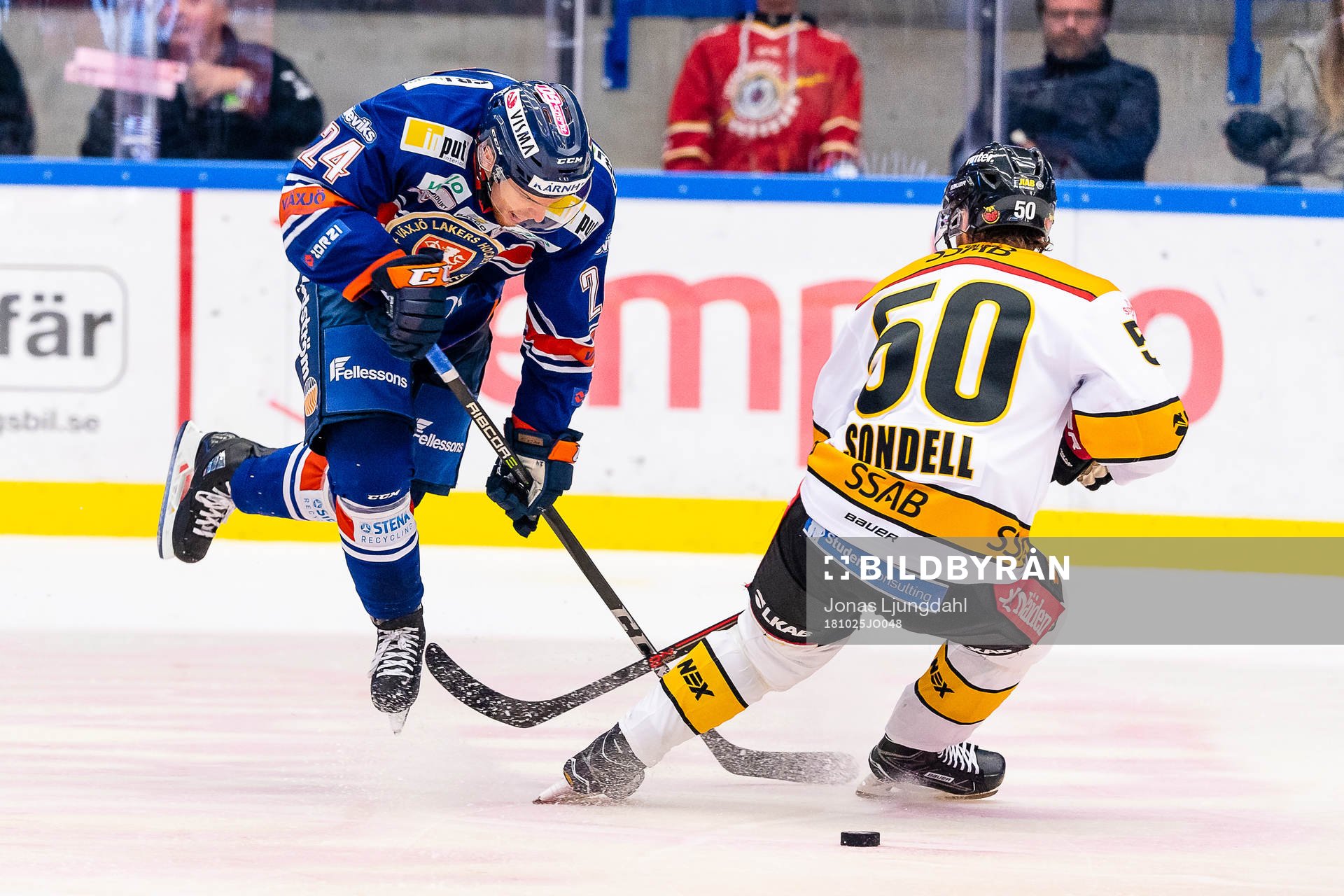 Växjös Brendan Shinnimin faller